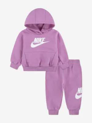 Girls Club Fleece Trainingsanzug in Rosa