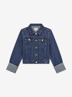 Mädchen Denim Jacke in Blau