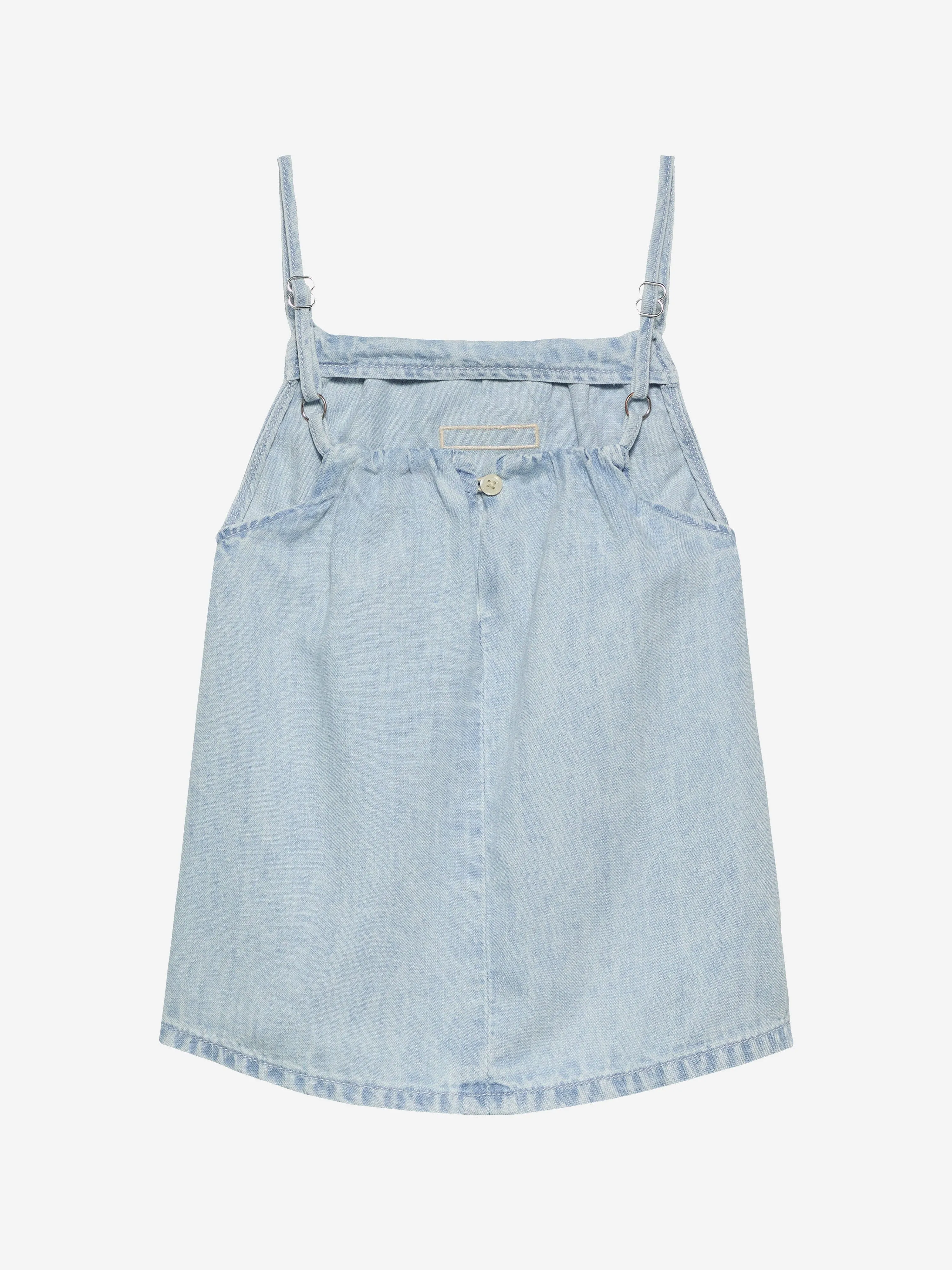 Mädchen Denim Trägertop in Blau