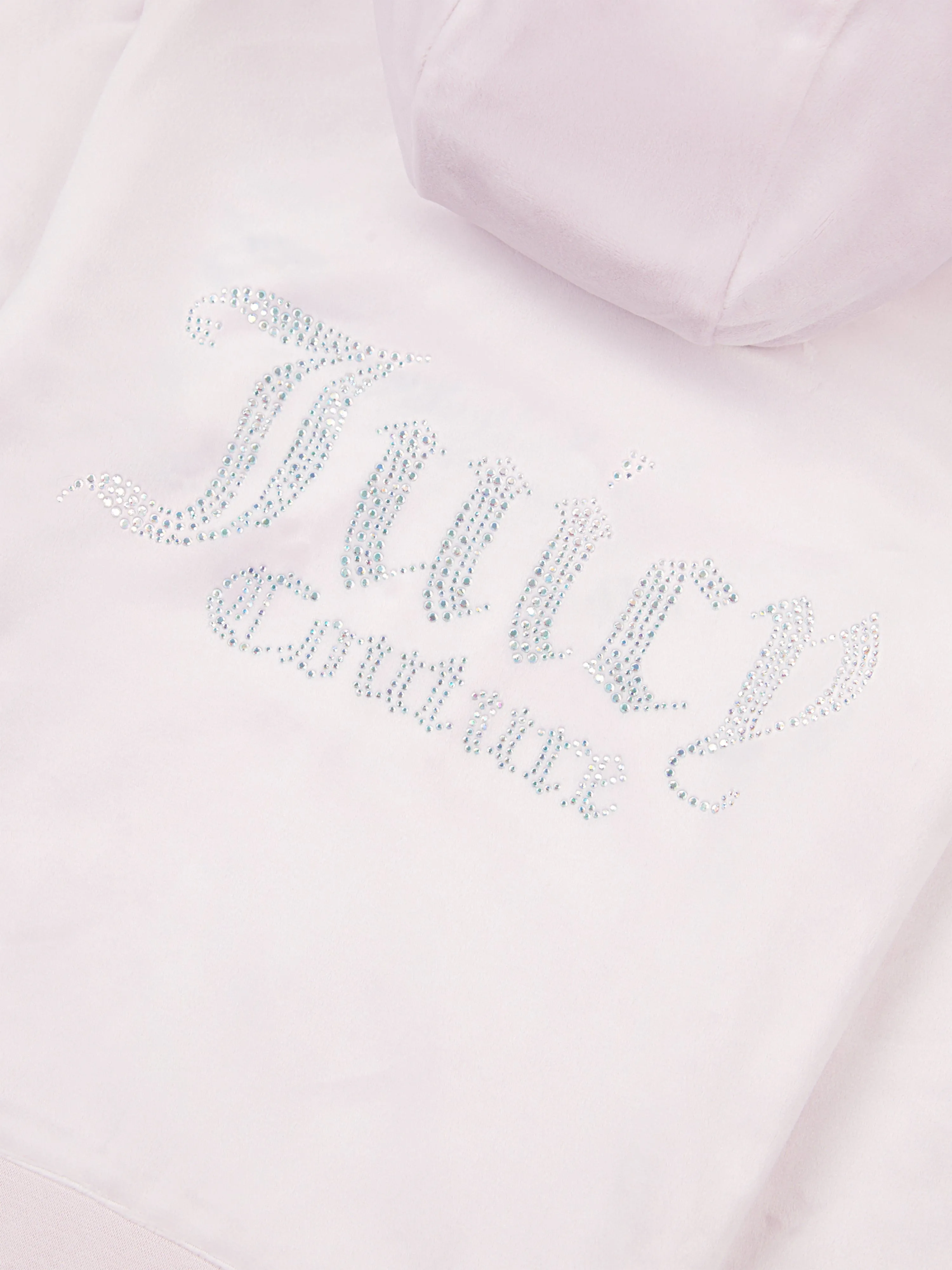 Mädchen Diamante Logo Reißverschluss Top in Lila