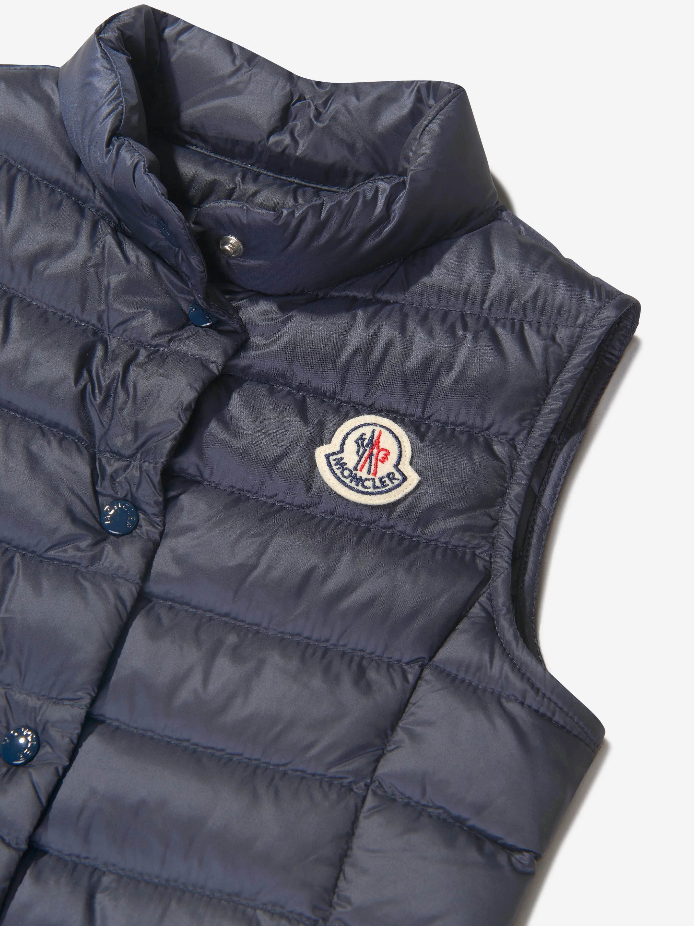 Mädchen Daunengefüttertes Liane Gilet in Marineblau