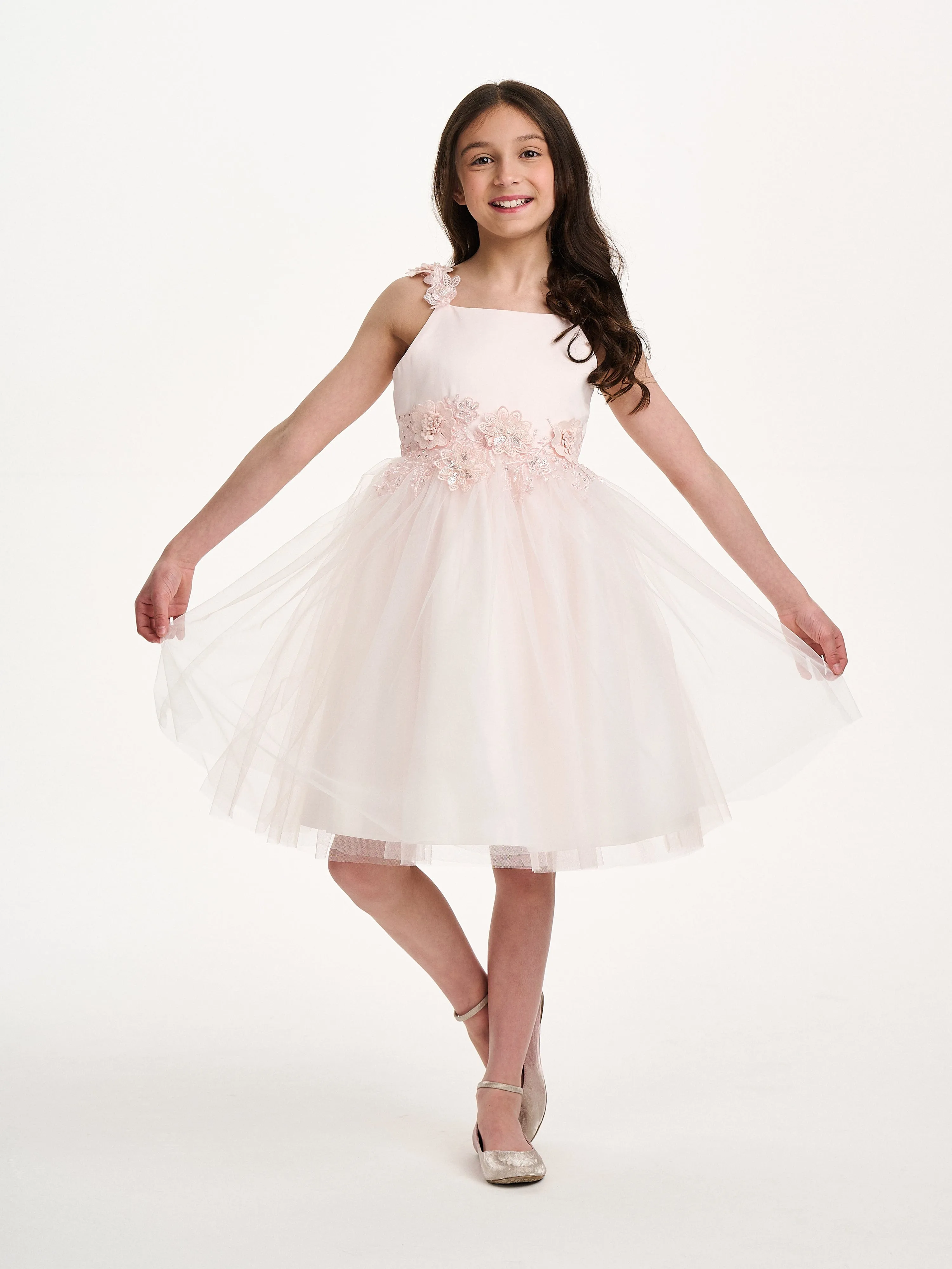 Mädchen Träumerisches Vergnügen Kleid in Rosa