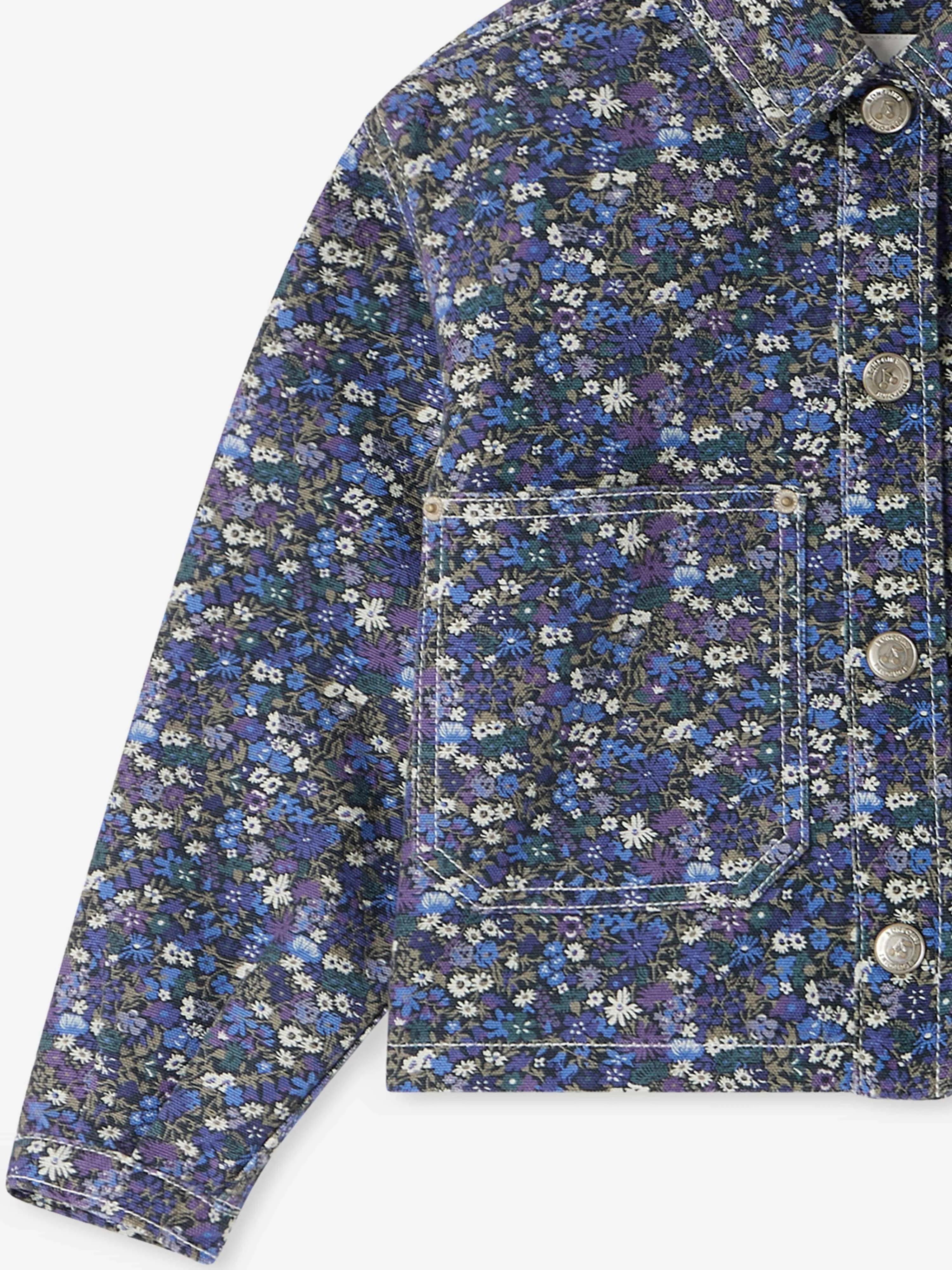 Mädchen Eliza Jacke in Blau