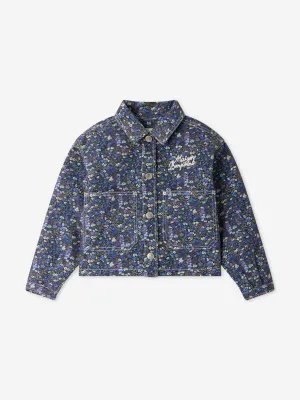 Mädchen Eliza Jacke in Blau