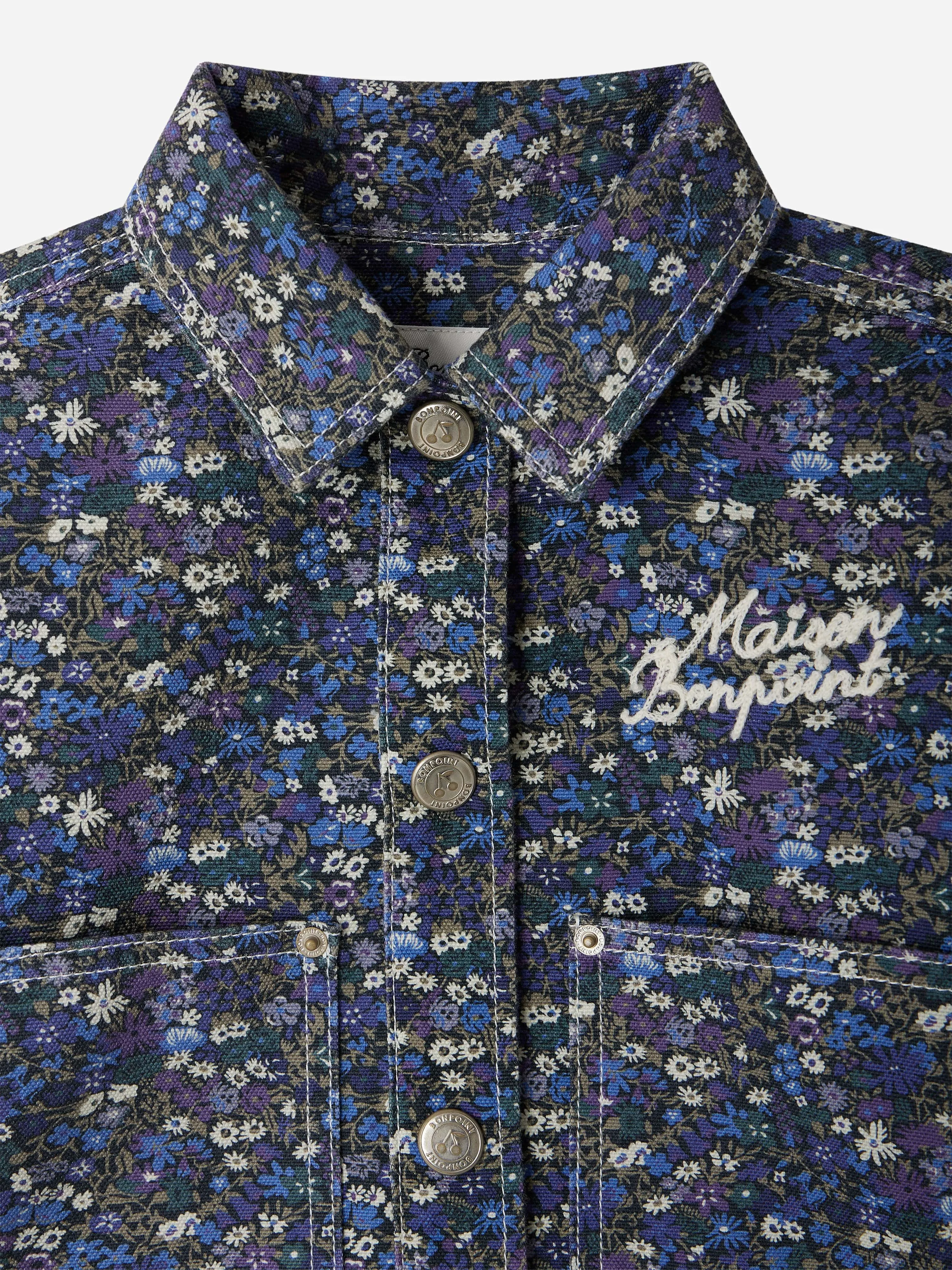 Mädchen Eliza Jacke in Blau
