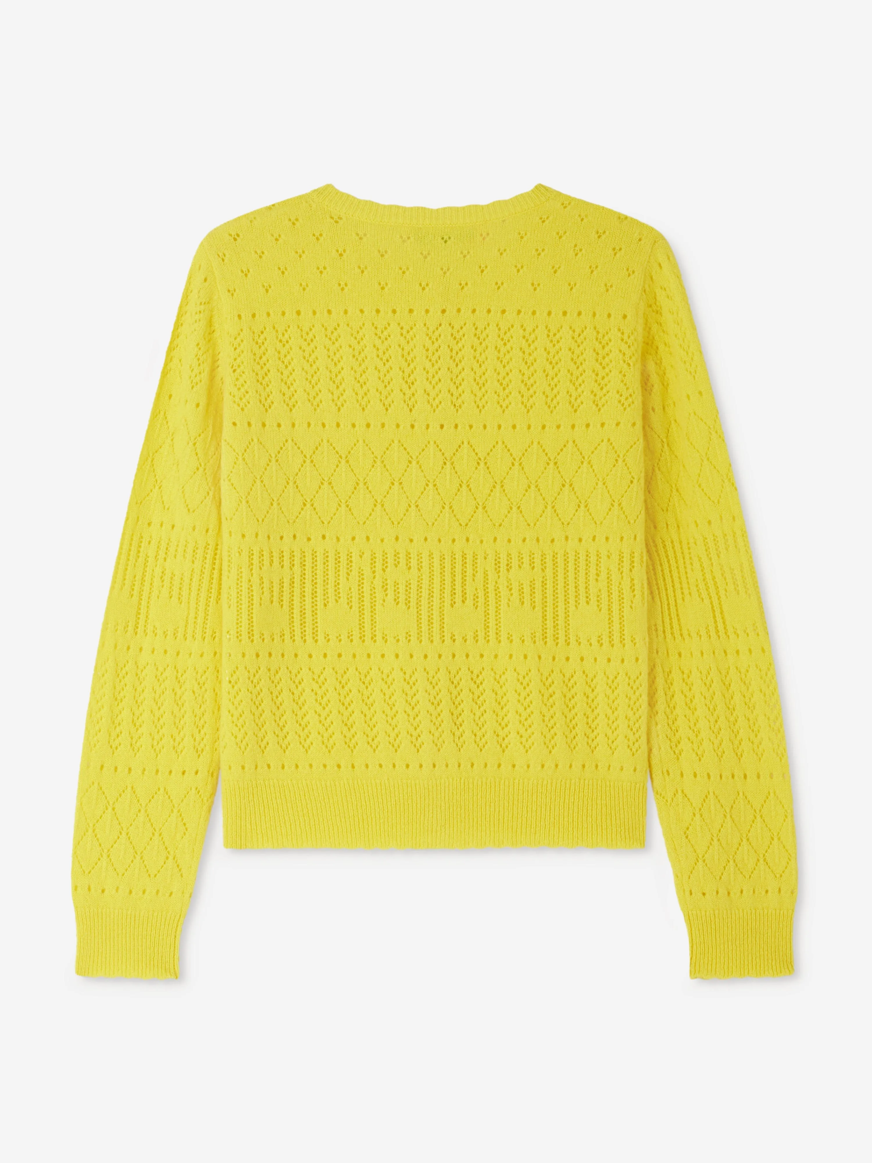 Mädchen Enza Cardigan in Gelb