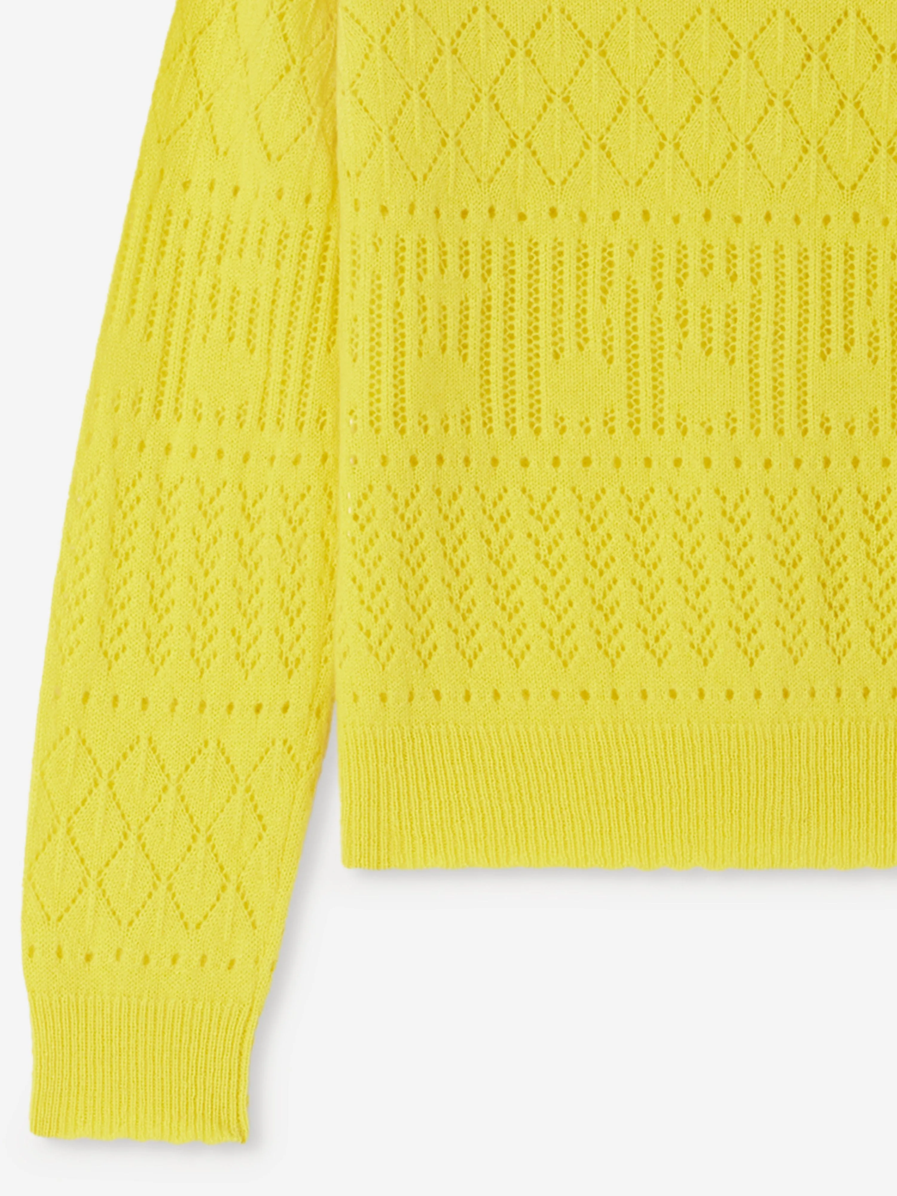 Mädchen Enza Cardigan in Gelb