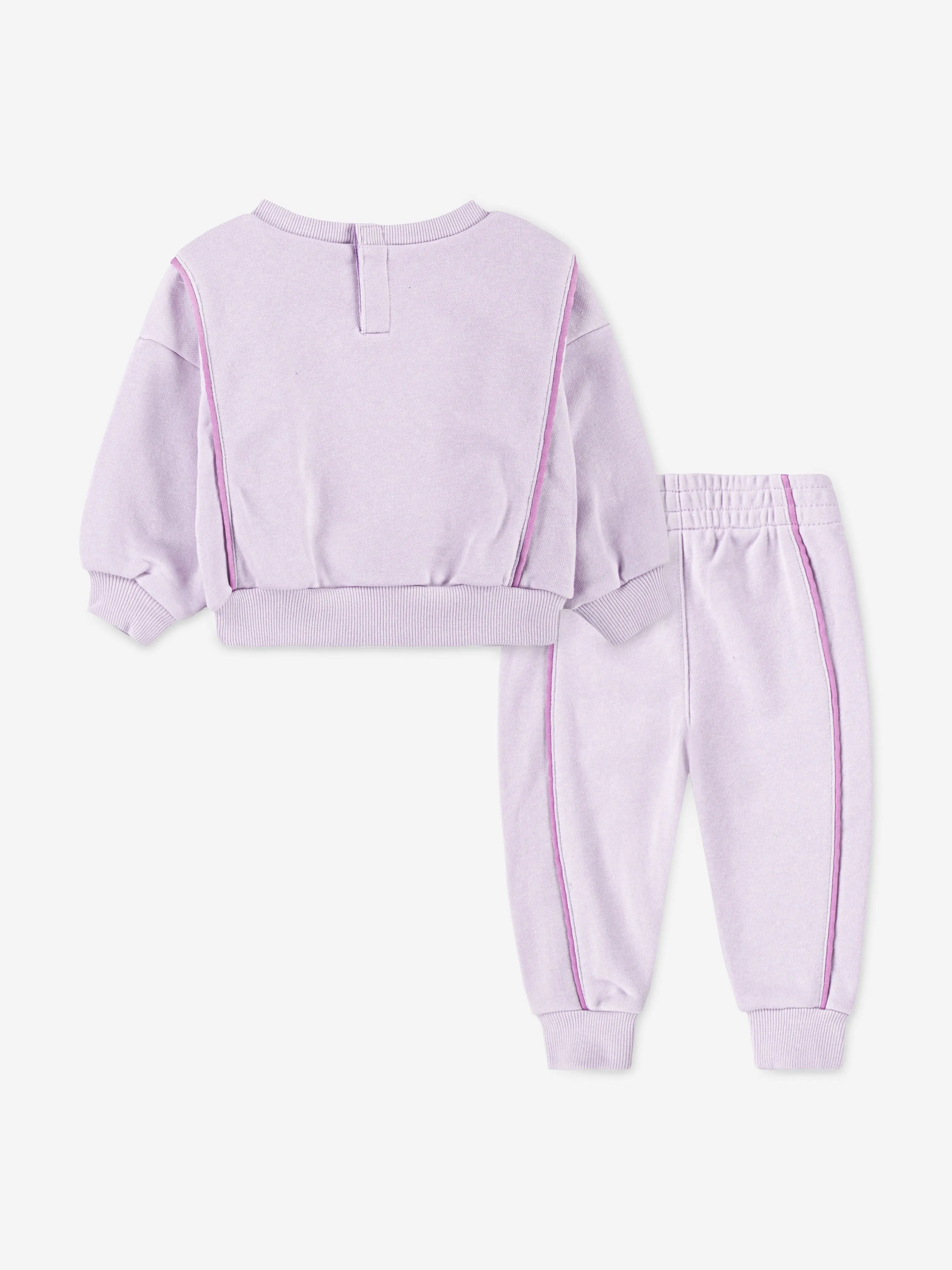 Essentieller Jogginganzug für Mädchen in Lila