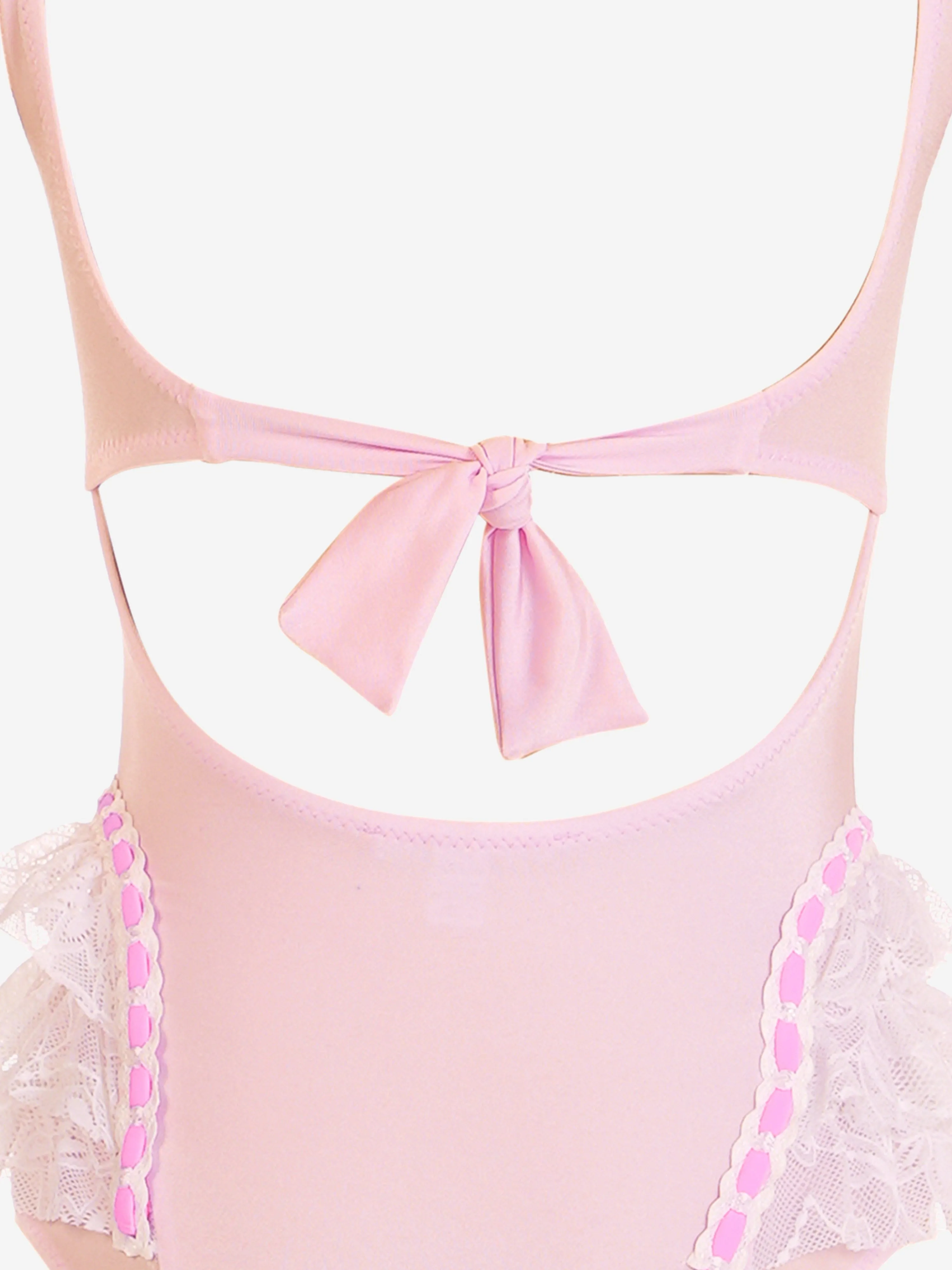 Mädchen Giulia Badeanzug in Rosa