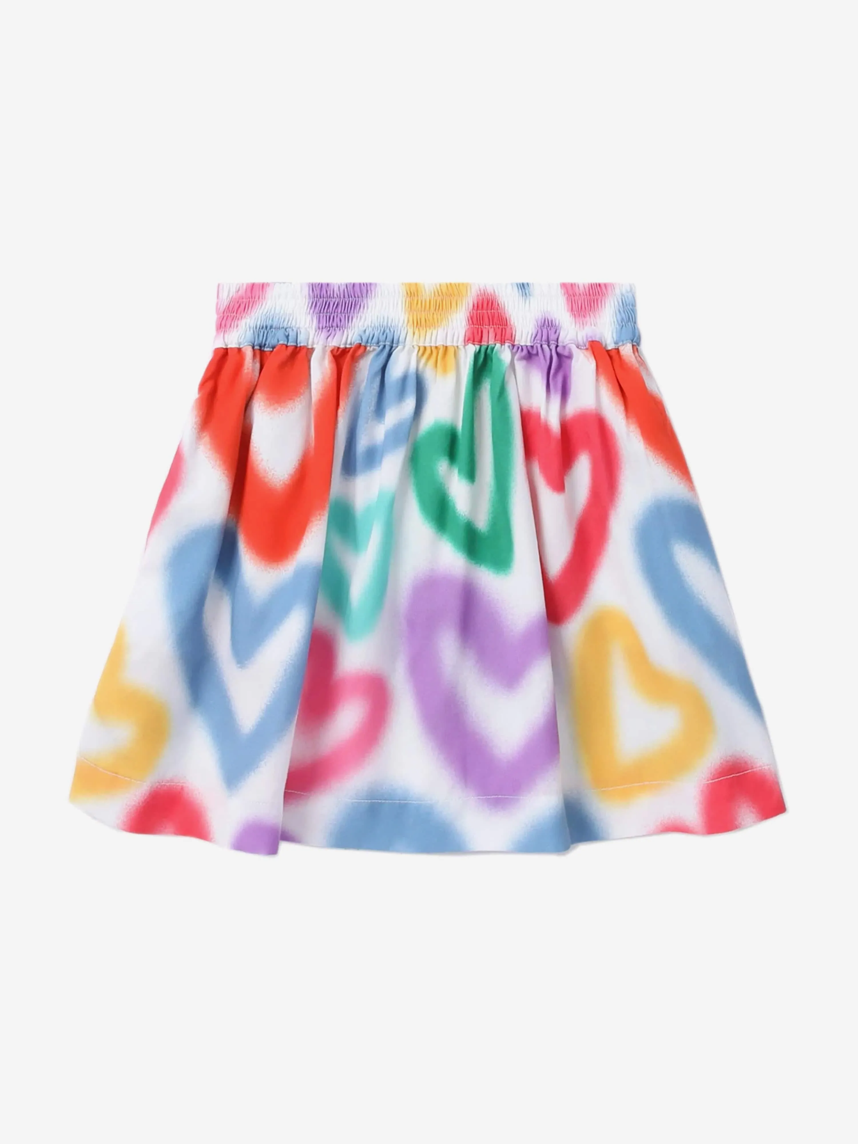 Mädchen Herzrock in Multicolor