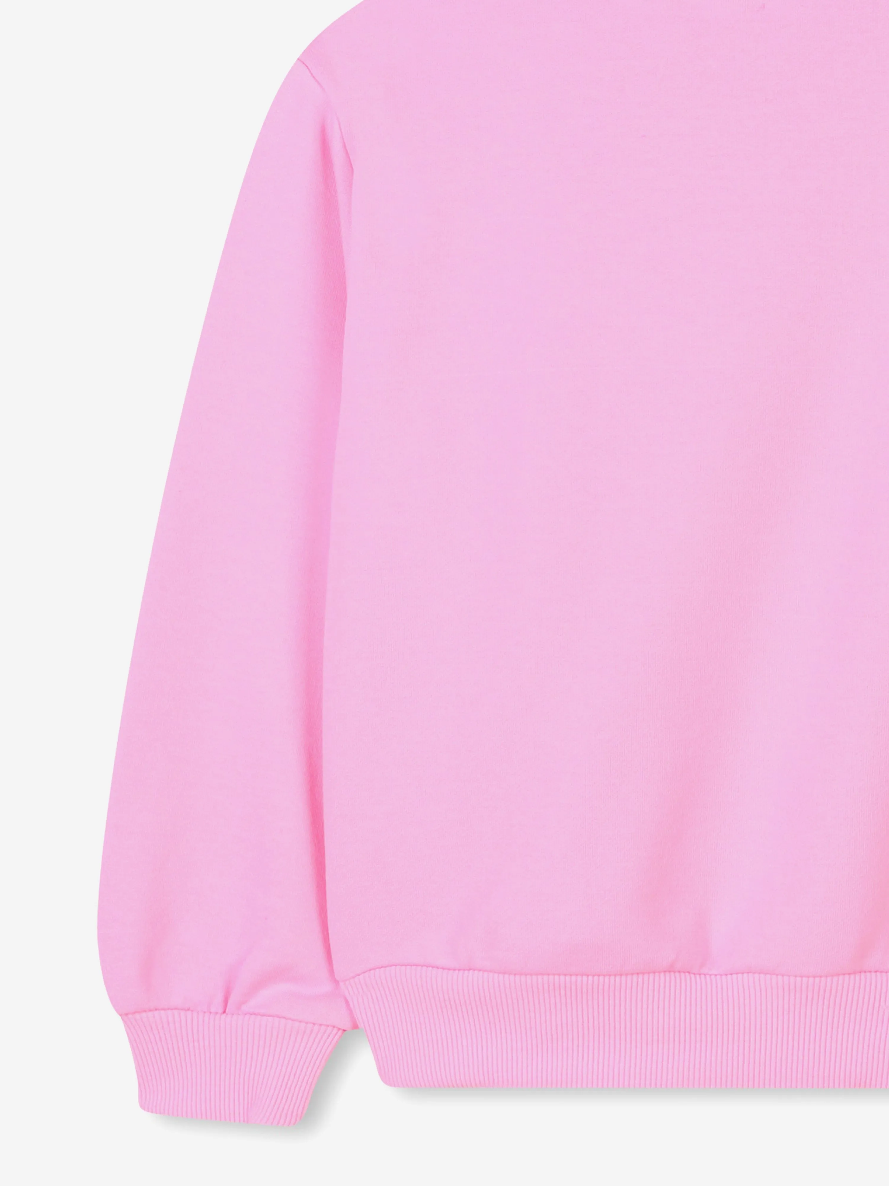 Mädchen Sweatshirt mit Aufdruck in Rosa