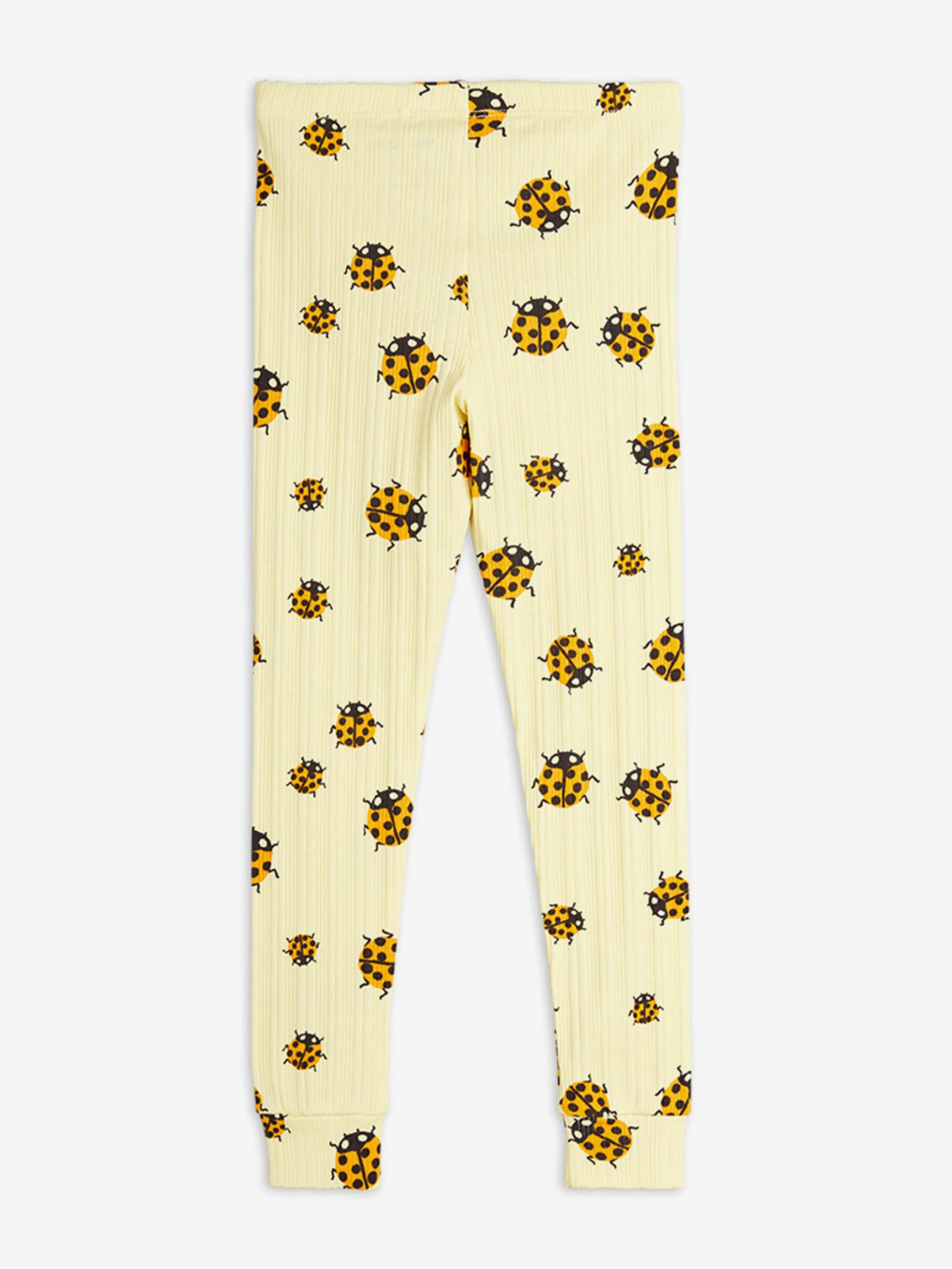 Mädchen Marienkäfer AOP Leggings in Gelb