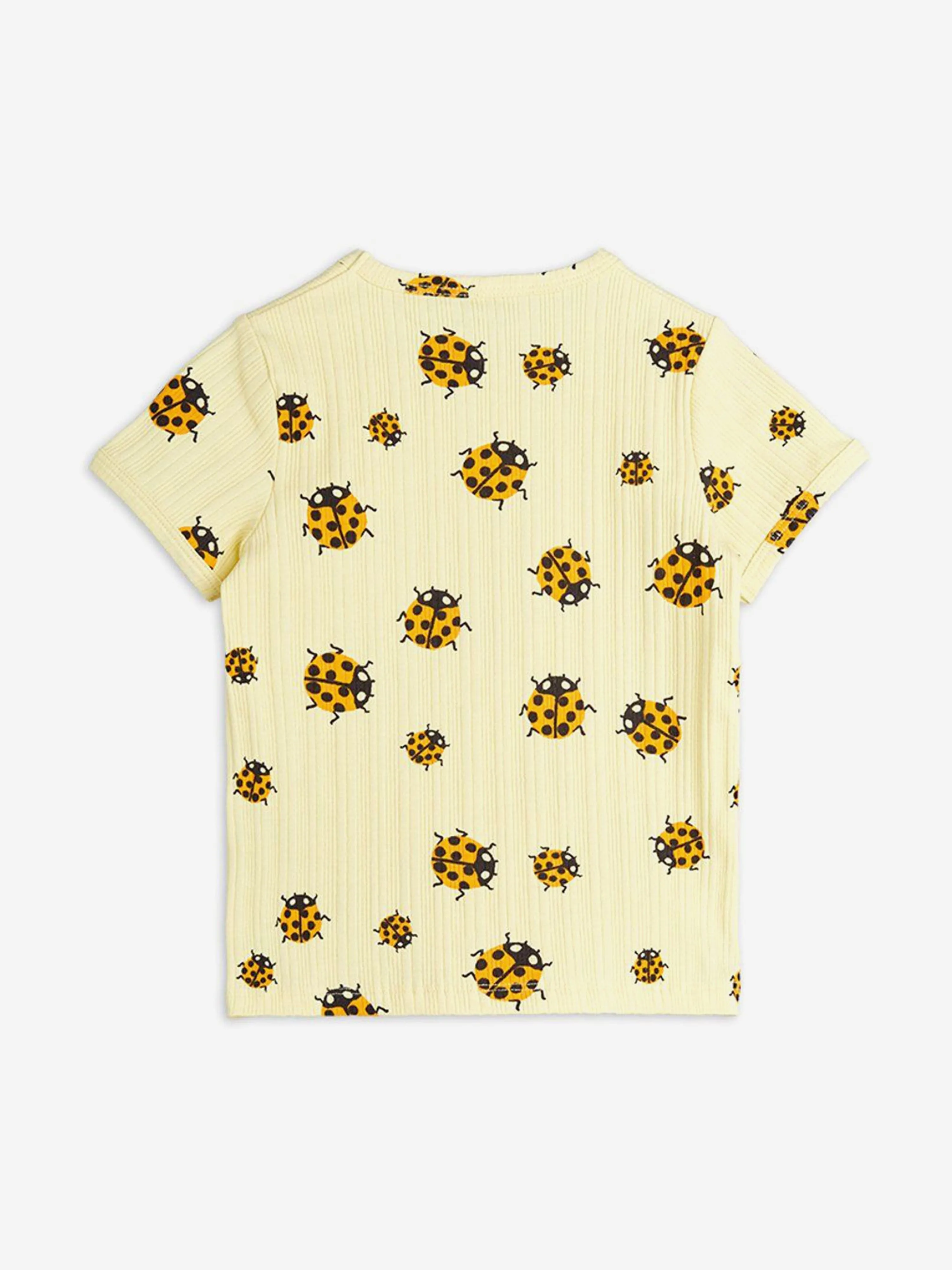 Mädchen Marienkäfer AOP T-Shirt in Gelb