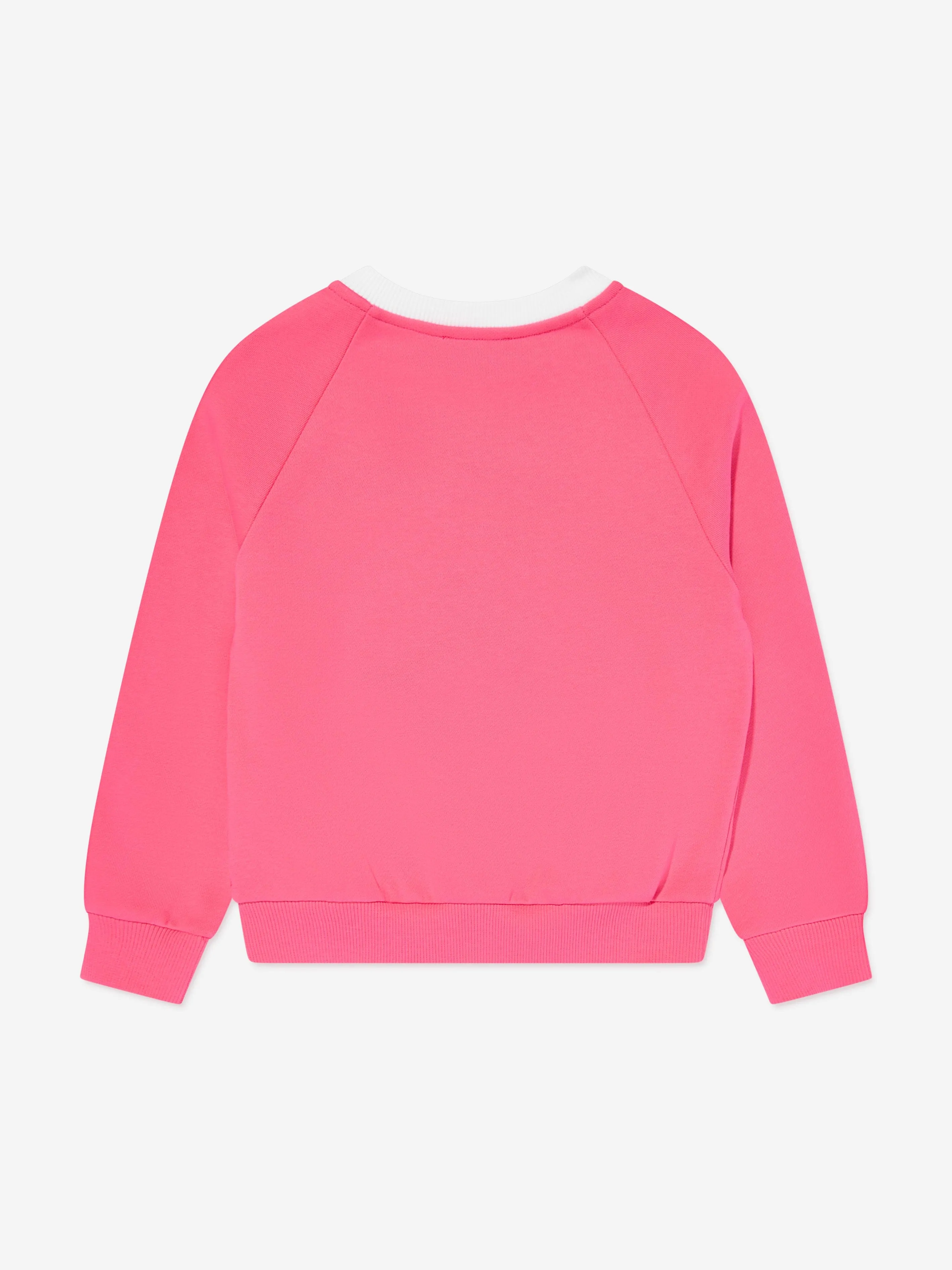 Mädchen Logo Sweatshirt in Rosa