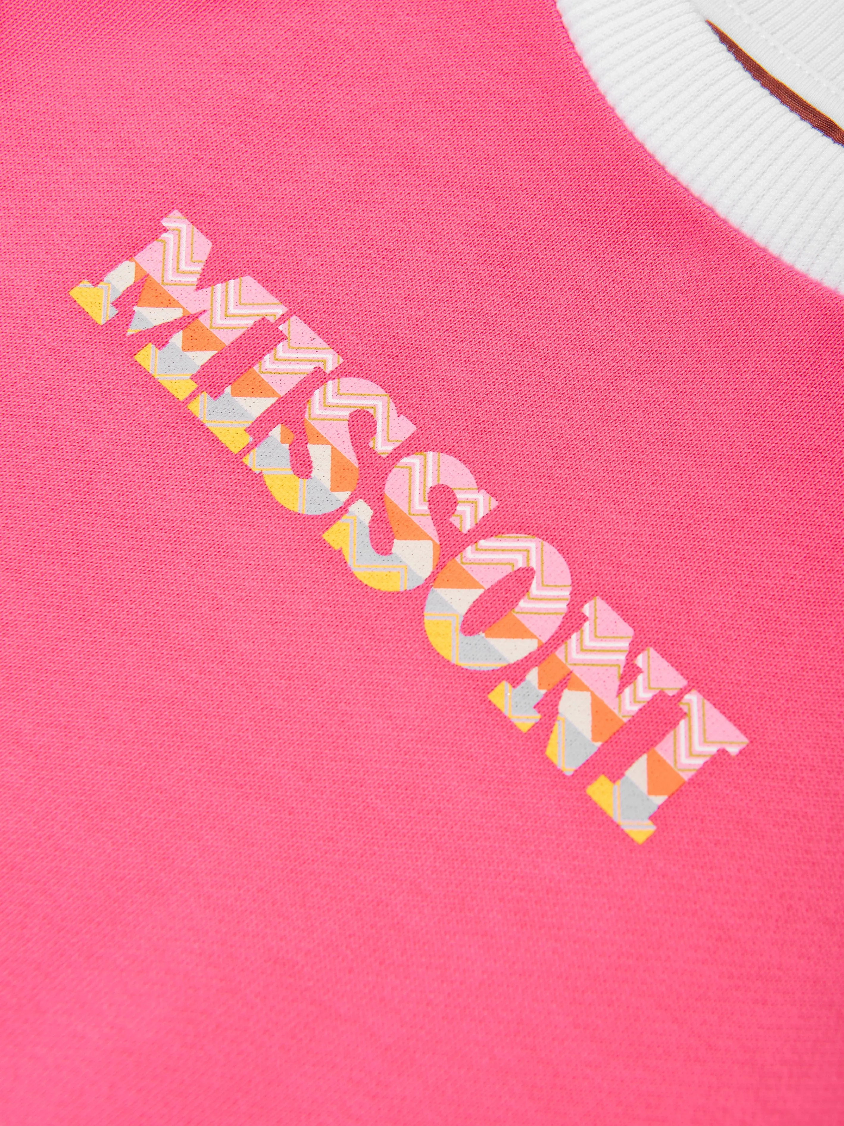 Mädchen Logo Sweatshirt in Rosa