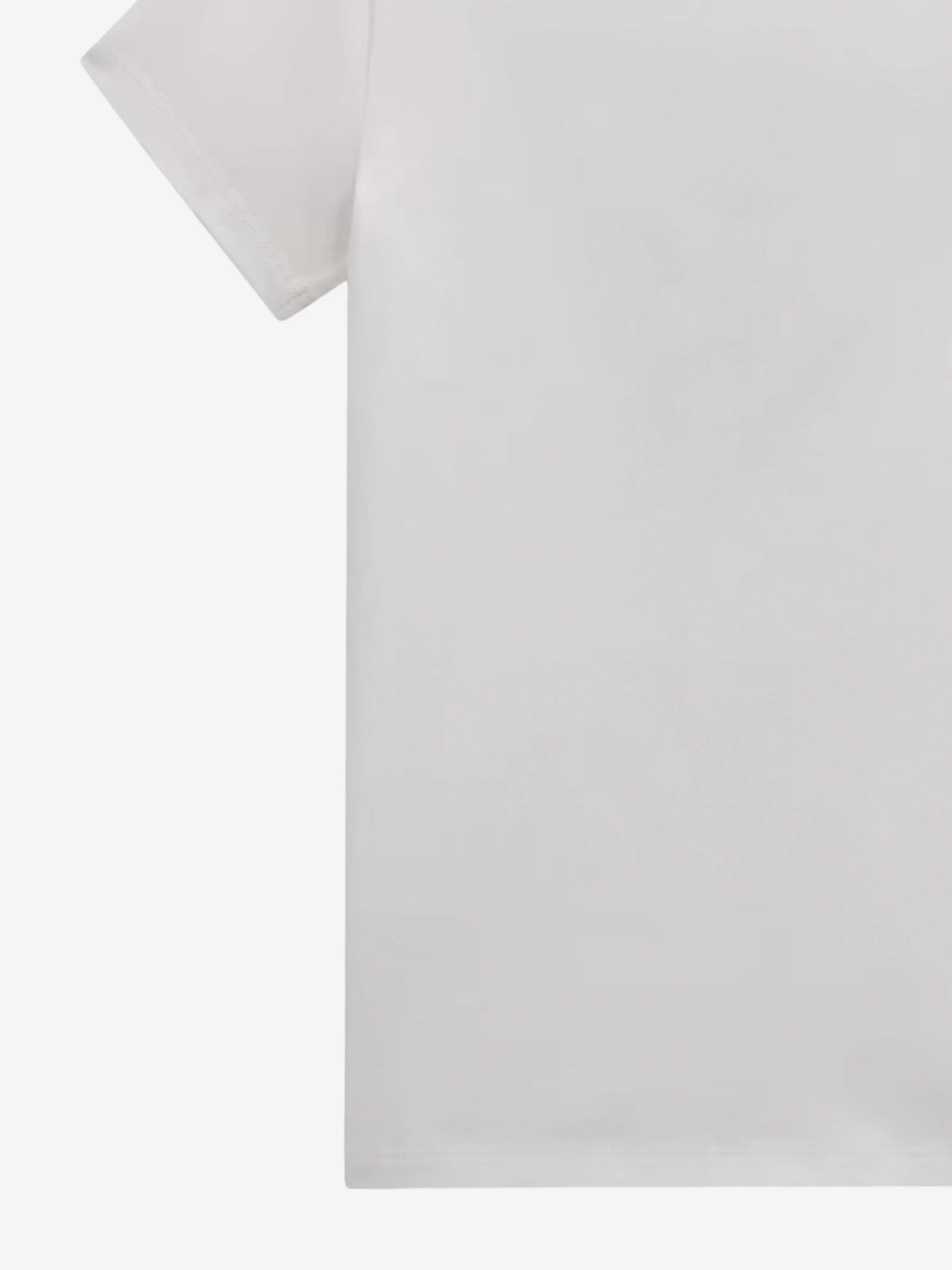 Mädchen Logo T-Shirt in Weiß