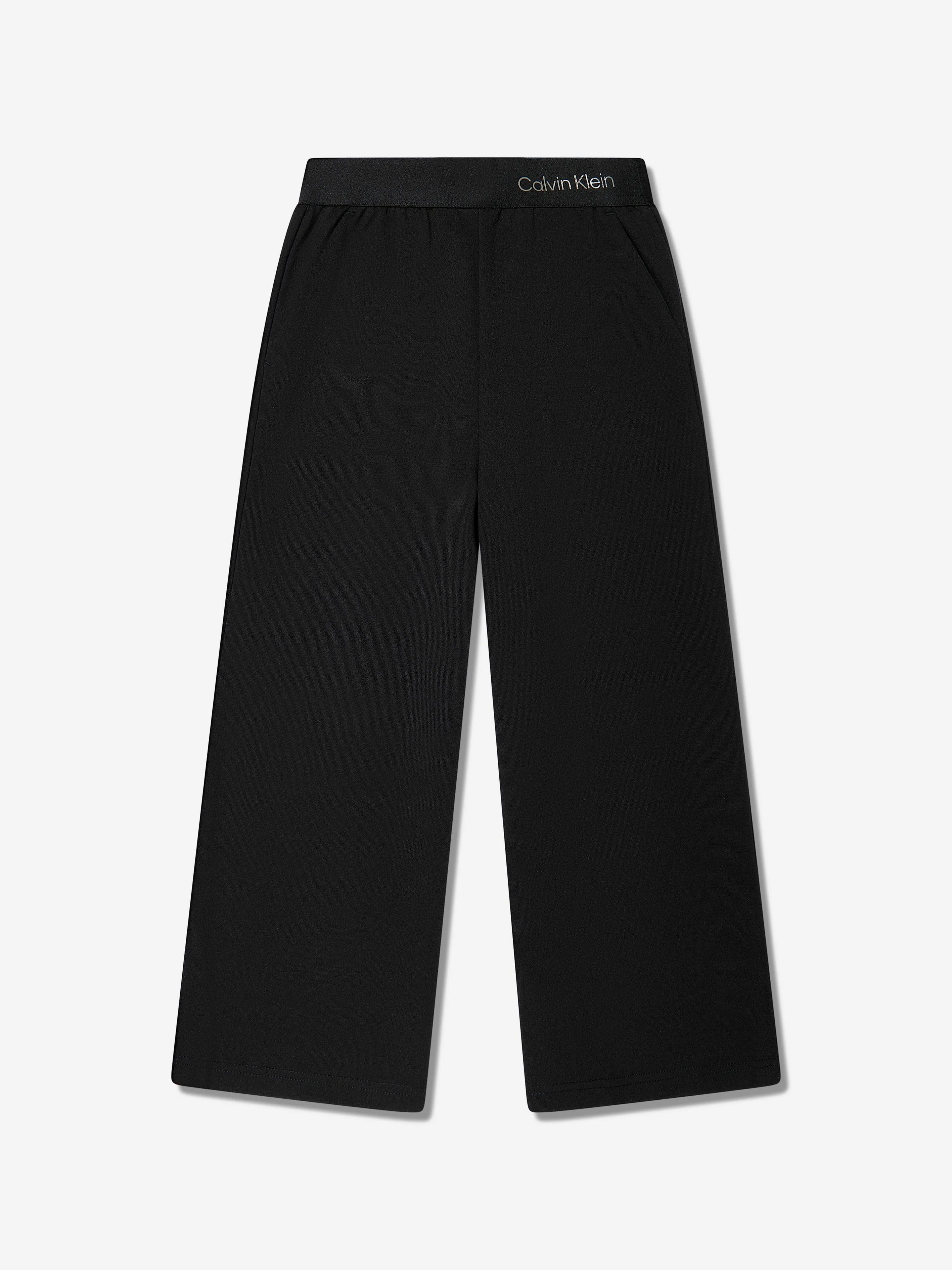 Mädchen Logo Band Punto Tracksuit in Schwarz