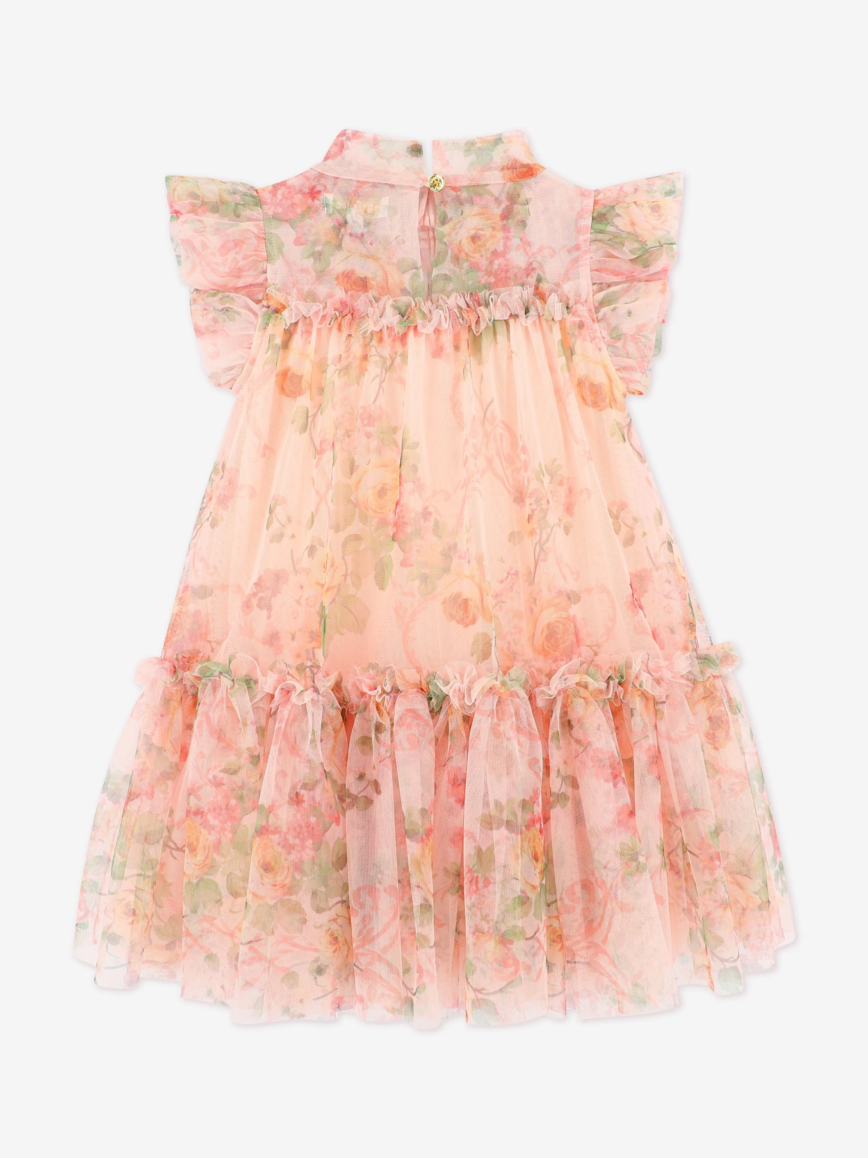 Mädchen Marigold Primrose Kleid in Rosa