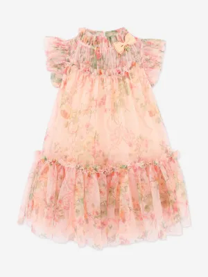 Mädchen Marigold Primrose Kleid in Rosa
