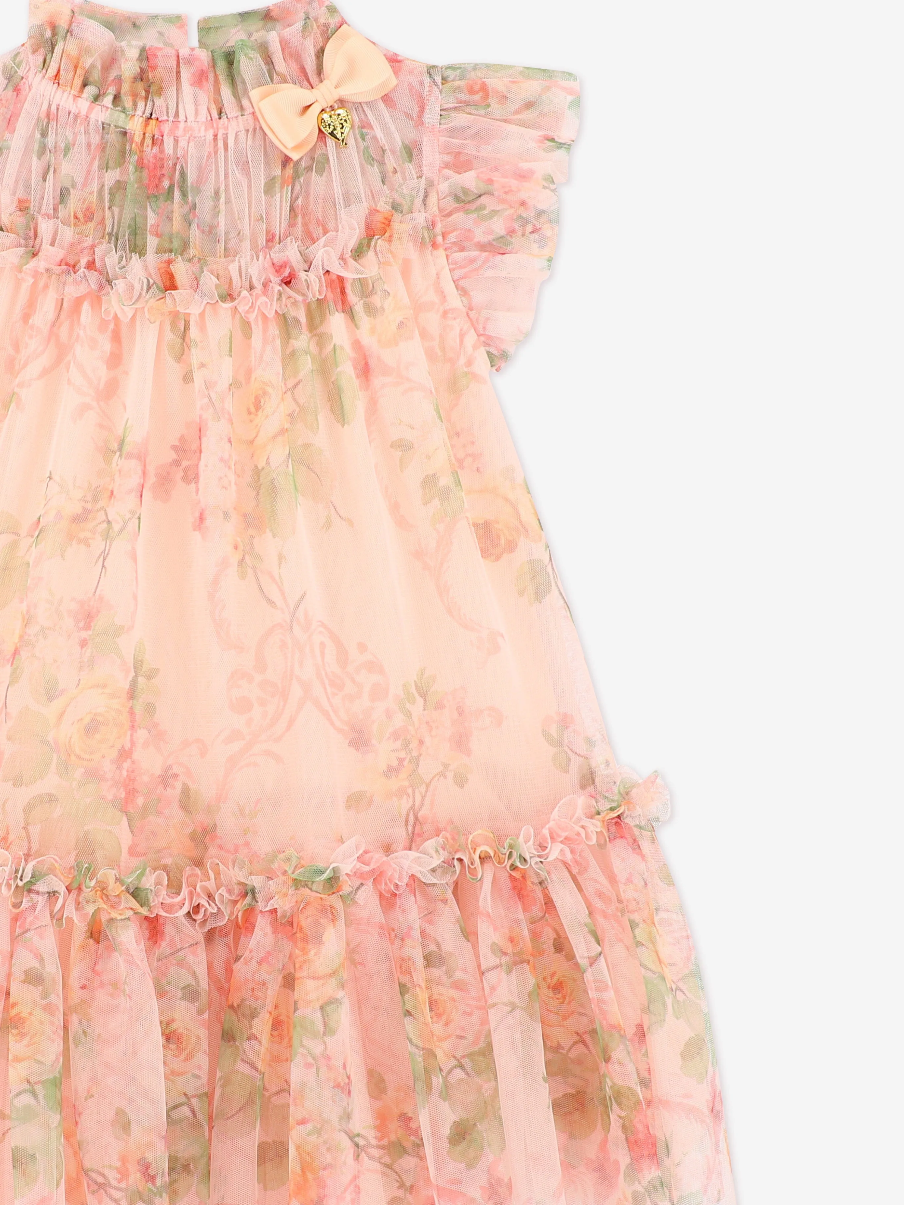 Mädchen Marigold Primrose Kleid in Rosa