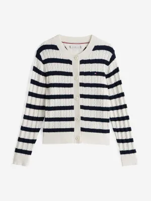 Mädchen Mini Strickjacke in Mehrfarben