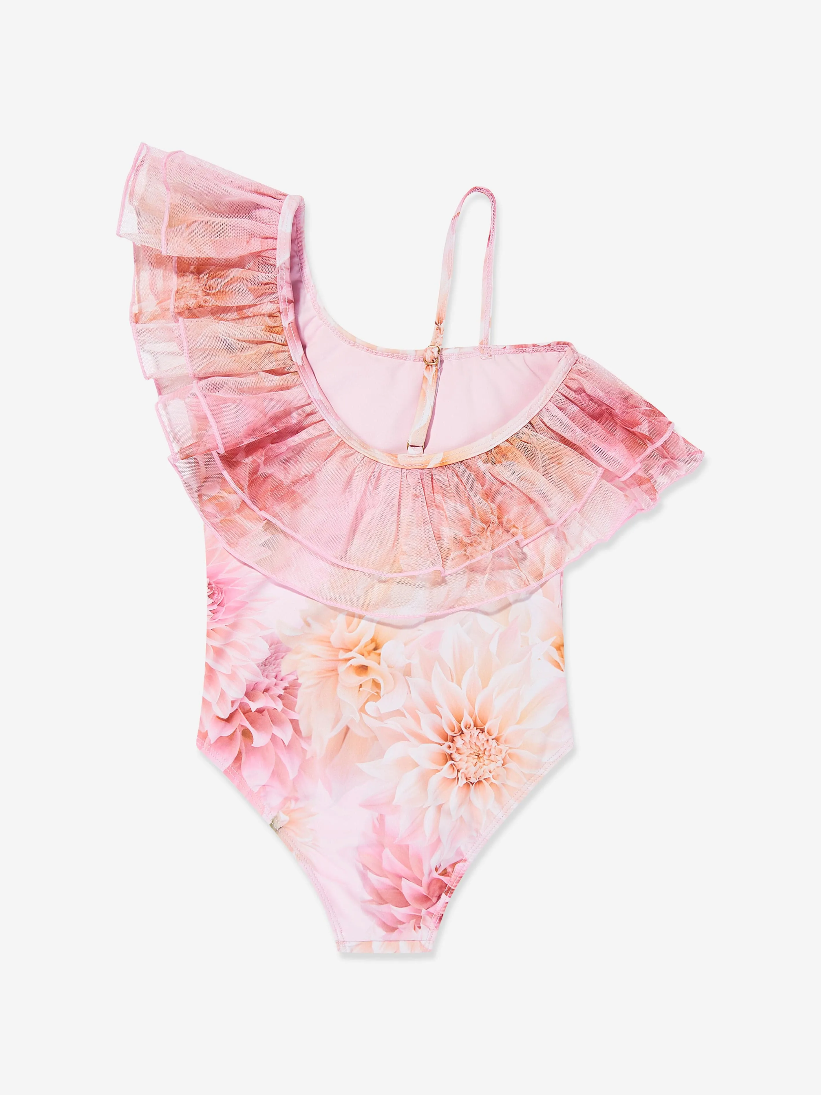 Mädchen Nilla Dahila Badeanzug in Rosa (UPF50 )