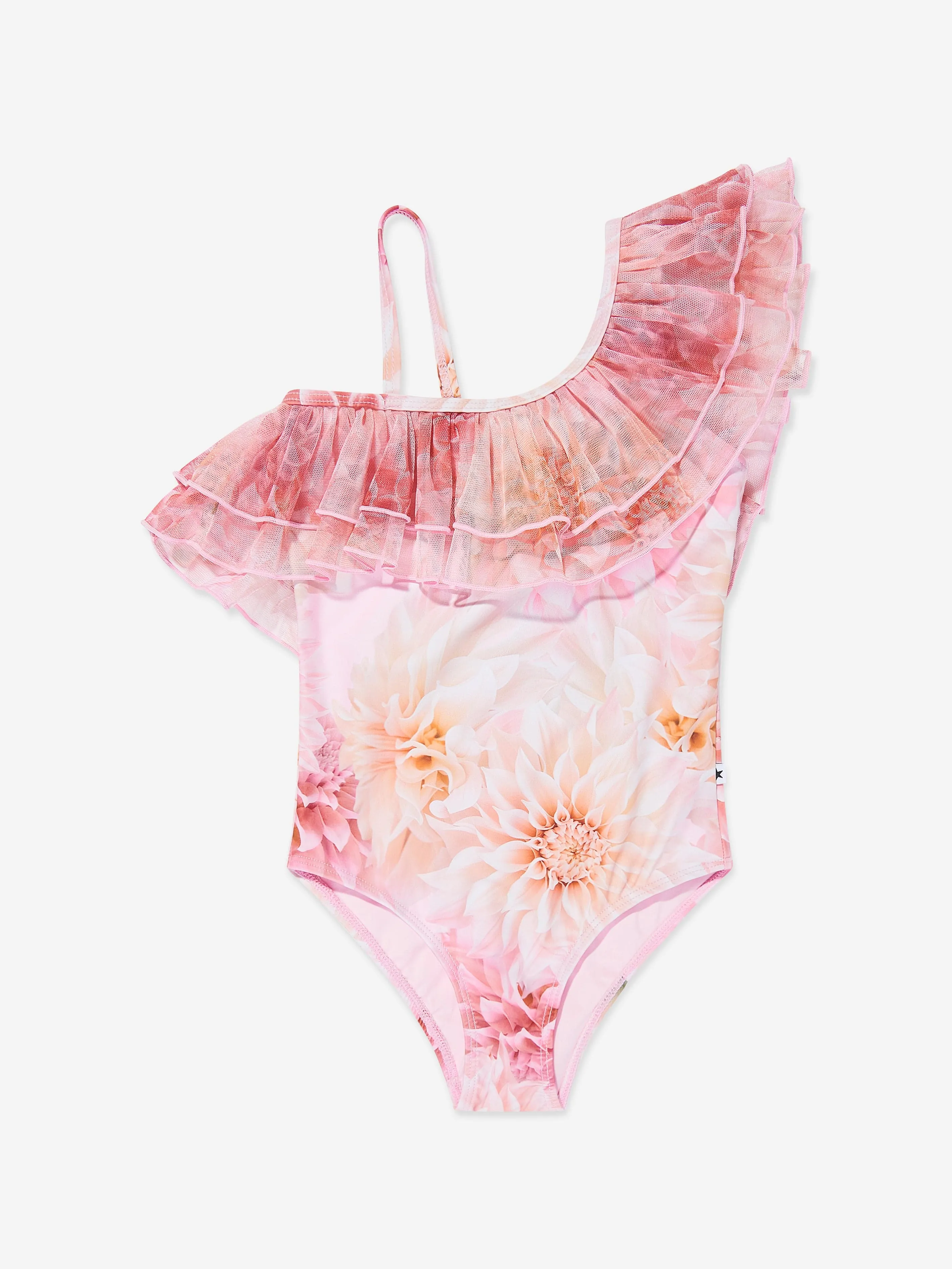 Mädchen Nilla Dahila Badeanzug in Rosa (UPF50 )