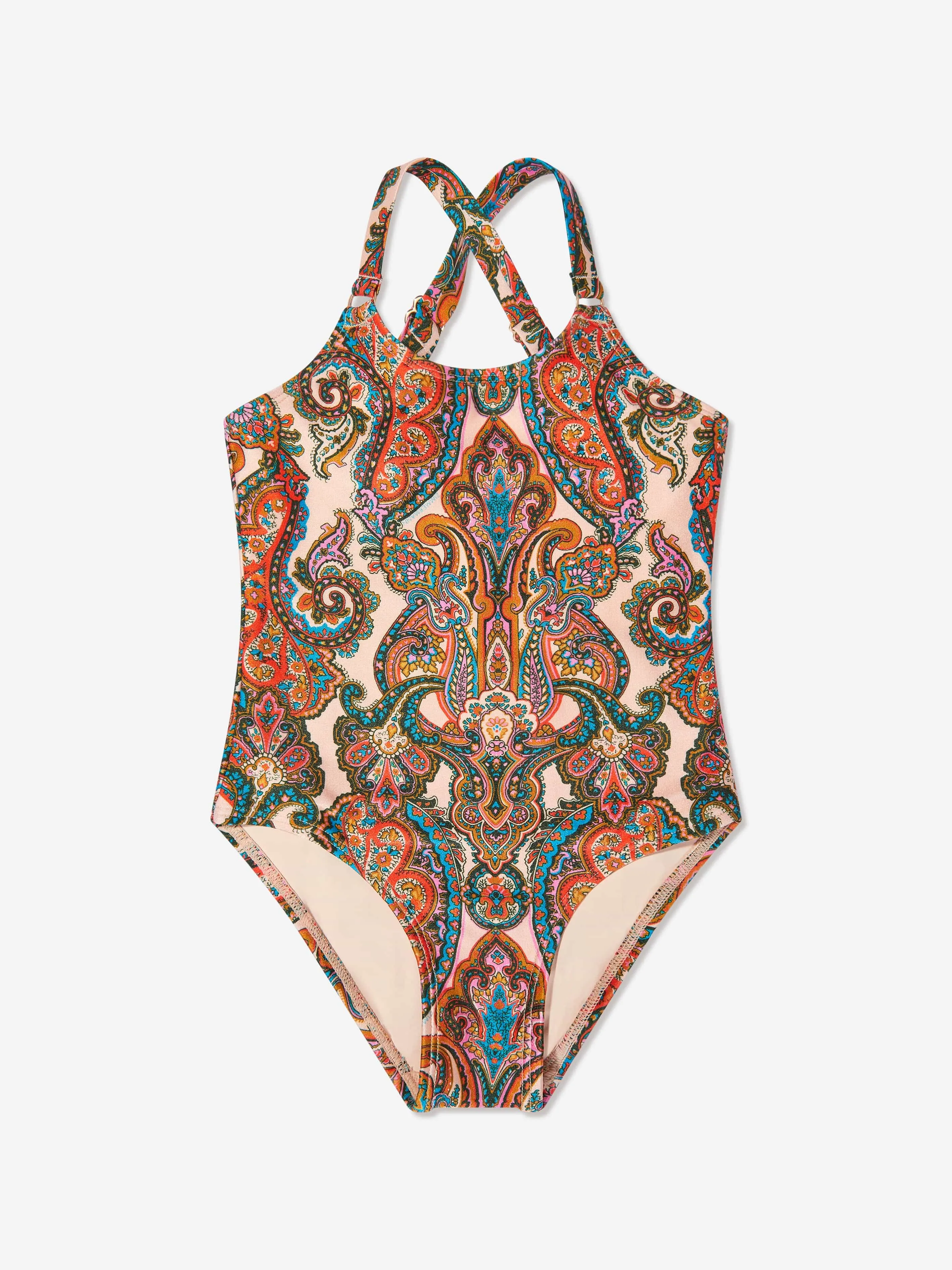 Mädchen Paisley Ottie Badeanzug in Mehrfarbig