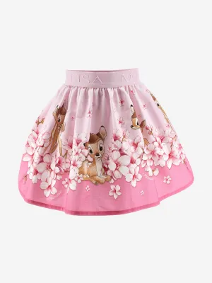 Mädchen Pfirsichblüte Bambi Rock in Rosa
