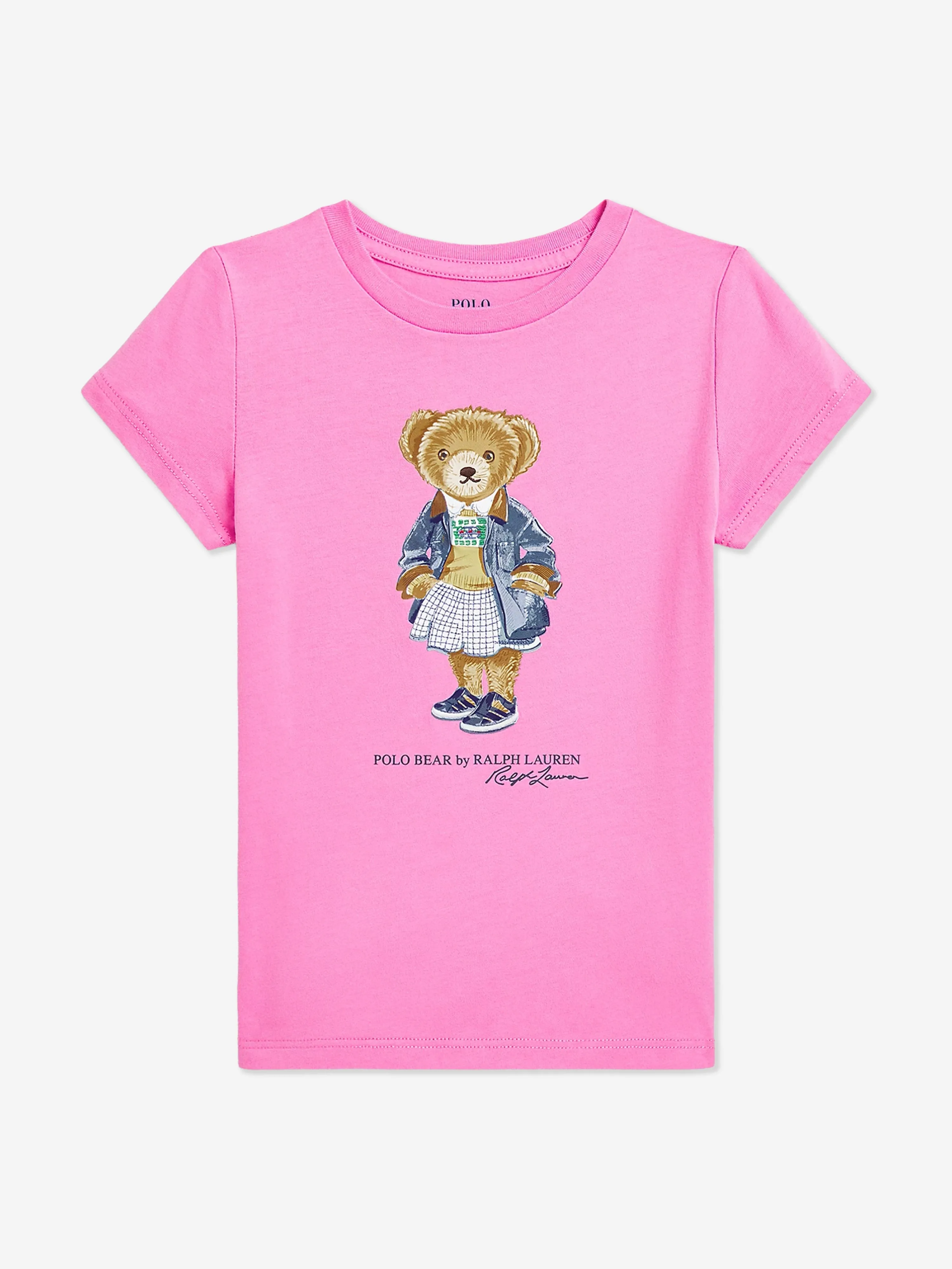 Polo Bär Mädchen T-Shirt in Rosa
