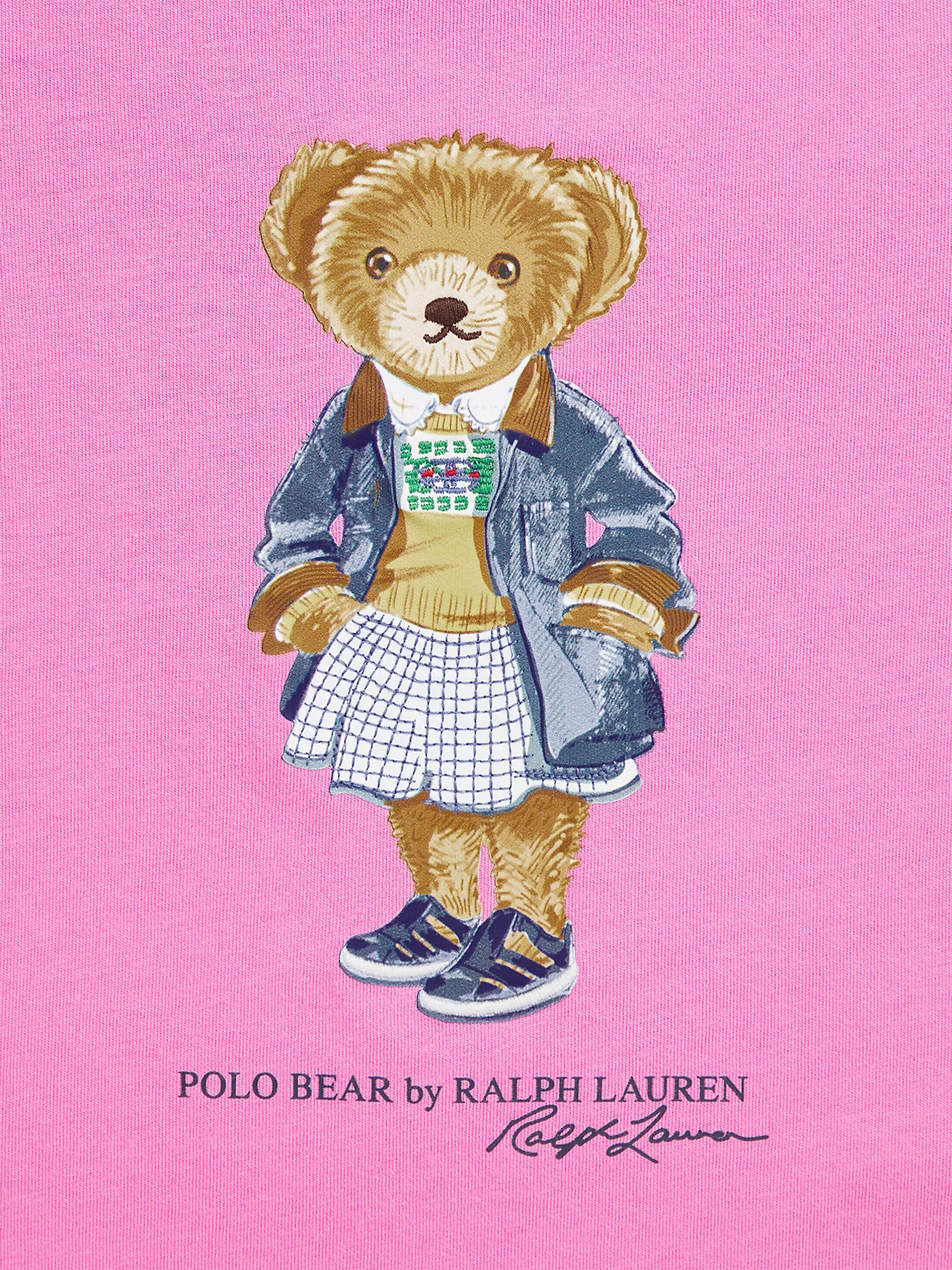 Polo Bär Mädchen T-Shirt in Rosa