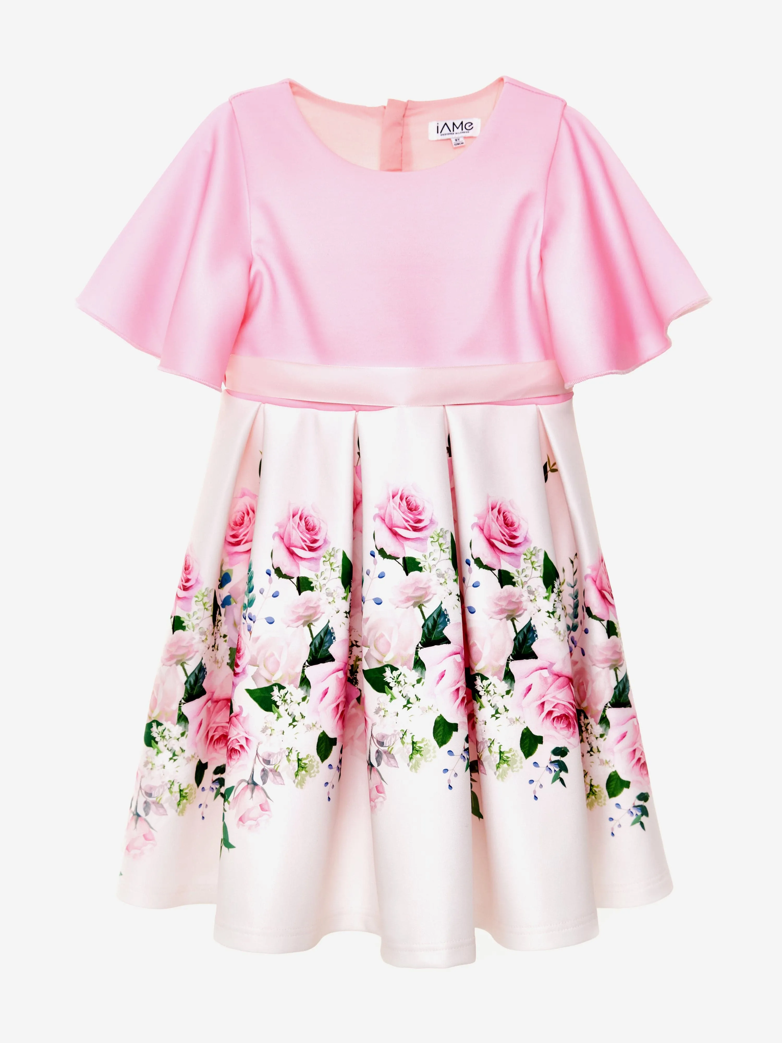 Mädchen Rose Strahlenkleid in Rosa