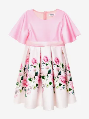 Mädchen Rose Strahlenkleid in Rosa