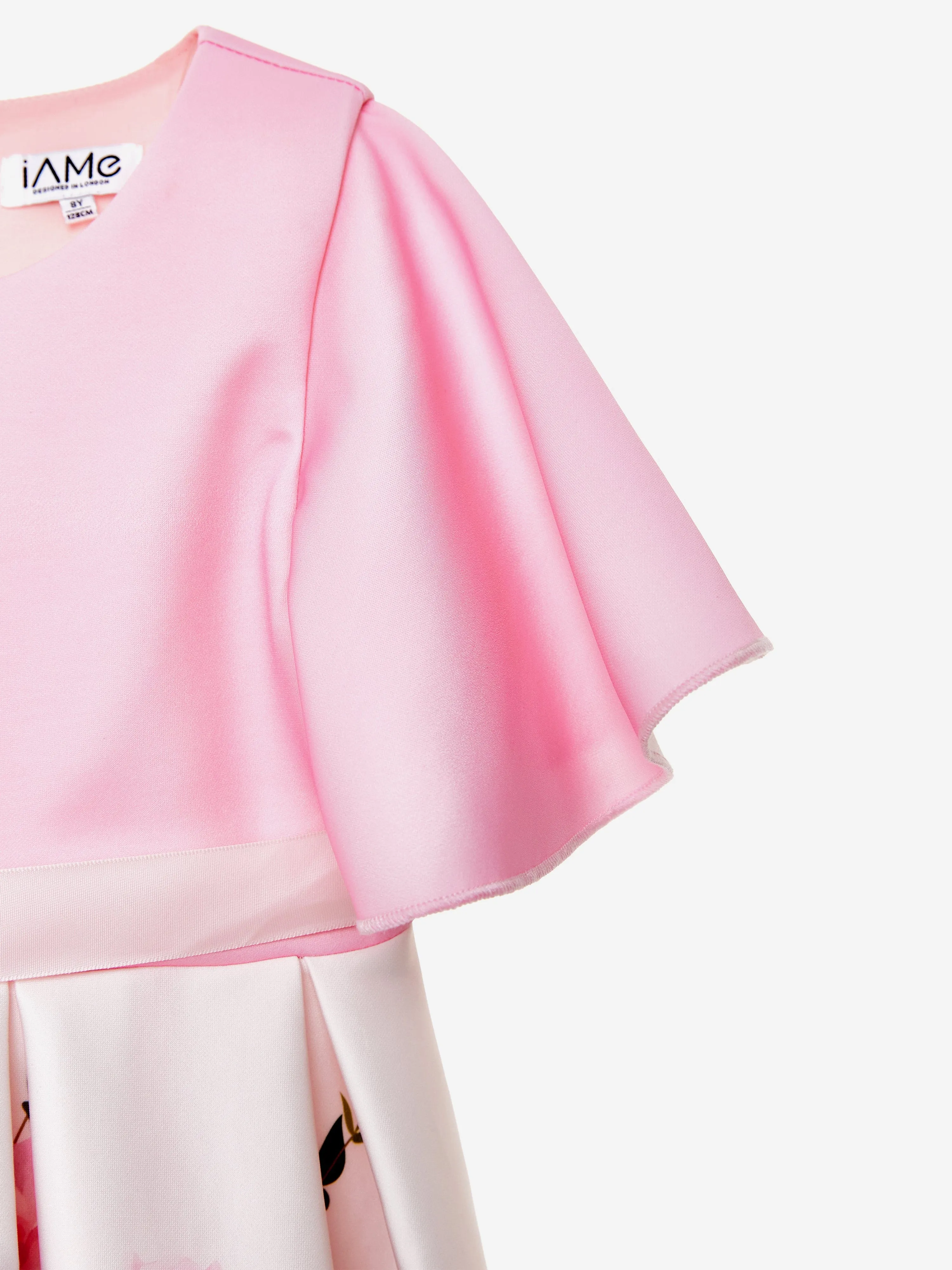 Mädchen Rose Strahlenkleid in Rosa