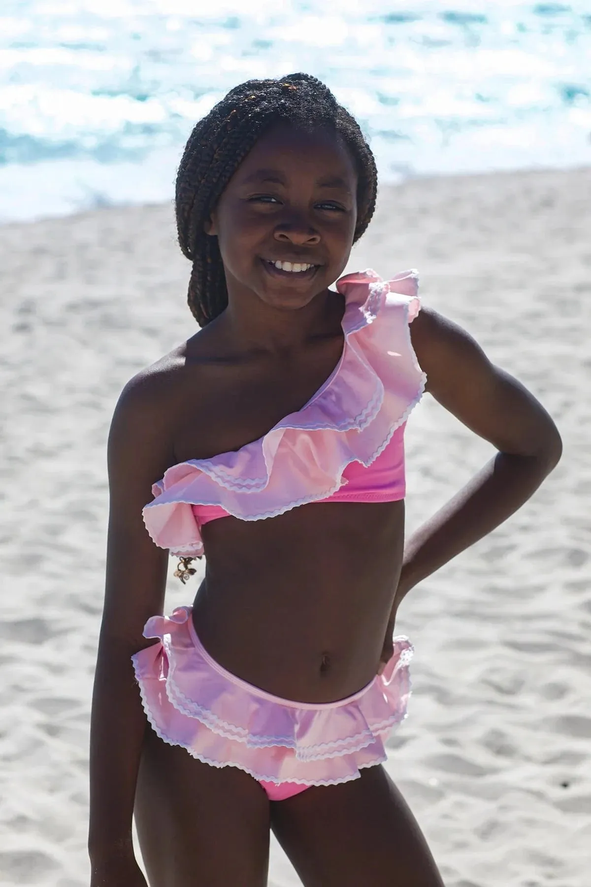 Mädchen Sophie Bikini in Rosa