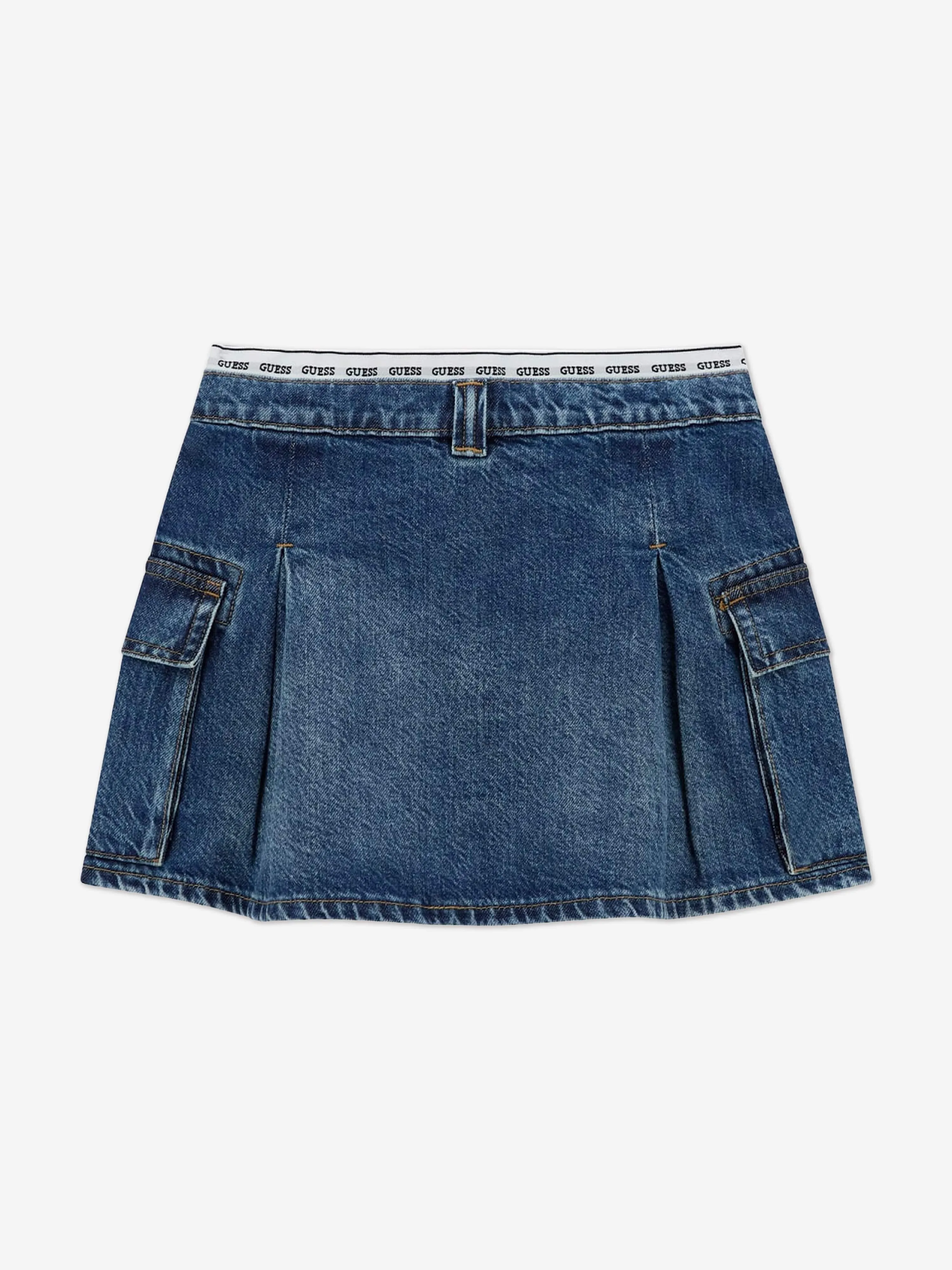 Sportlicher Denimrock für Mädchen in Blau