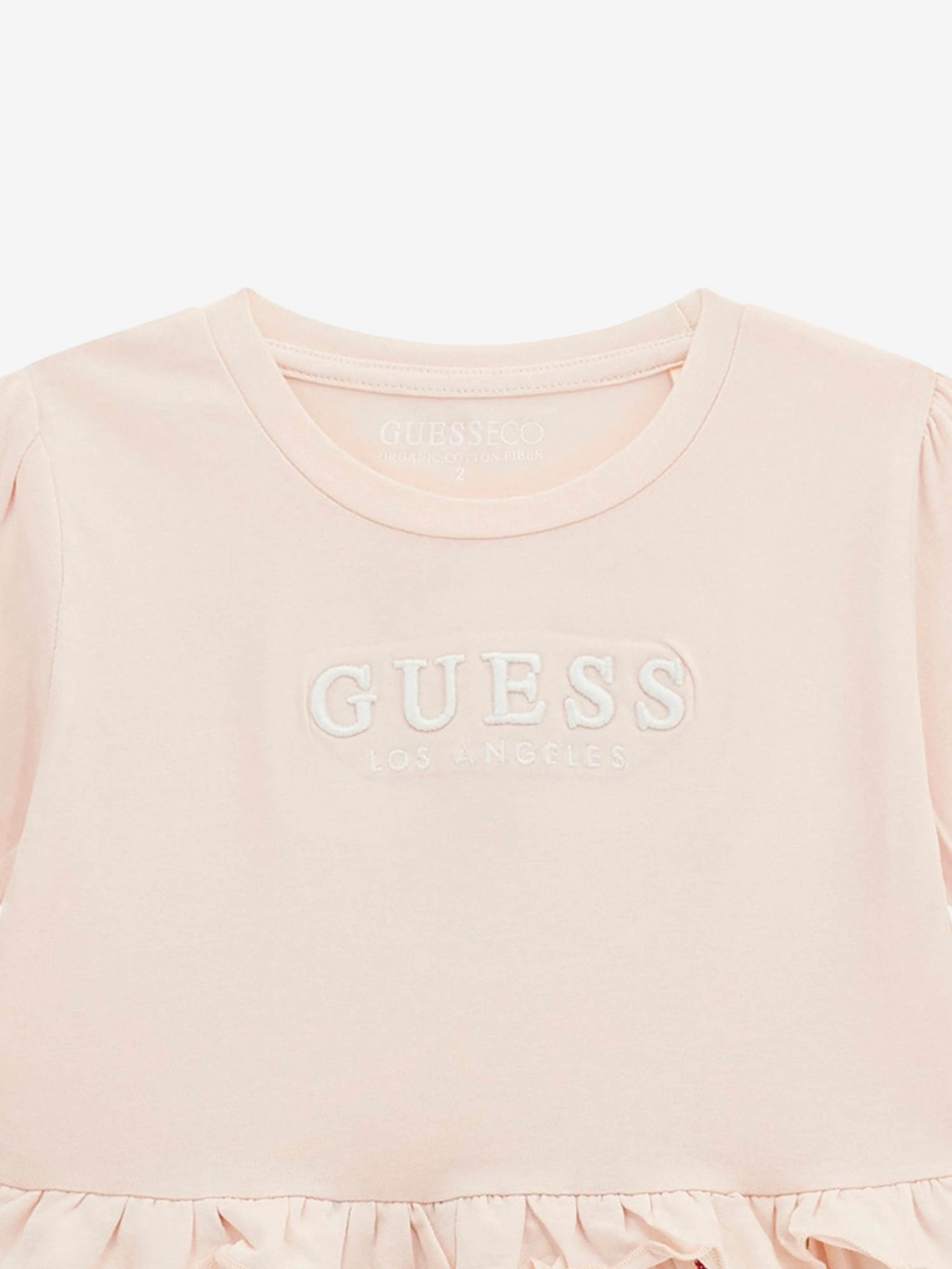 Mädchen Stretch-Jersey-Kleid in Rosa