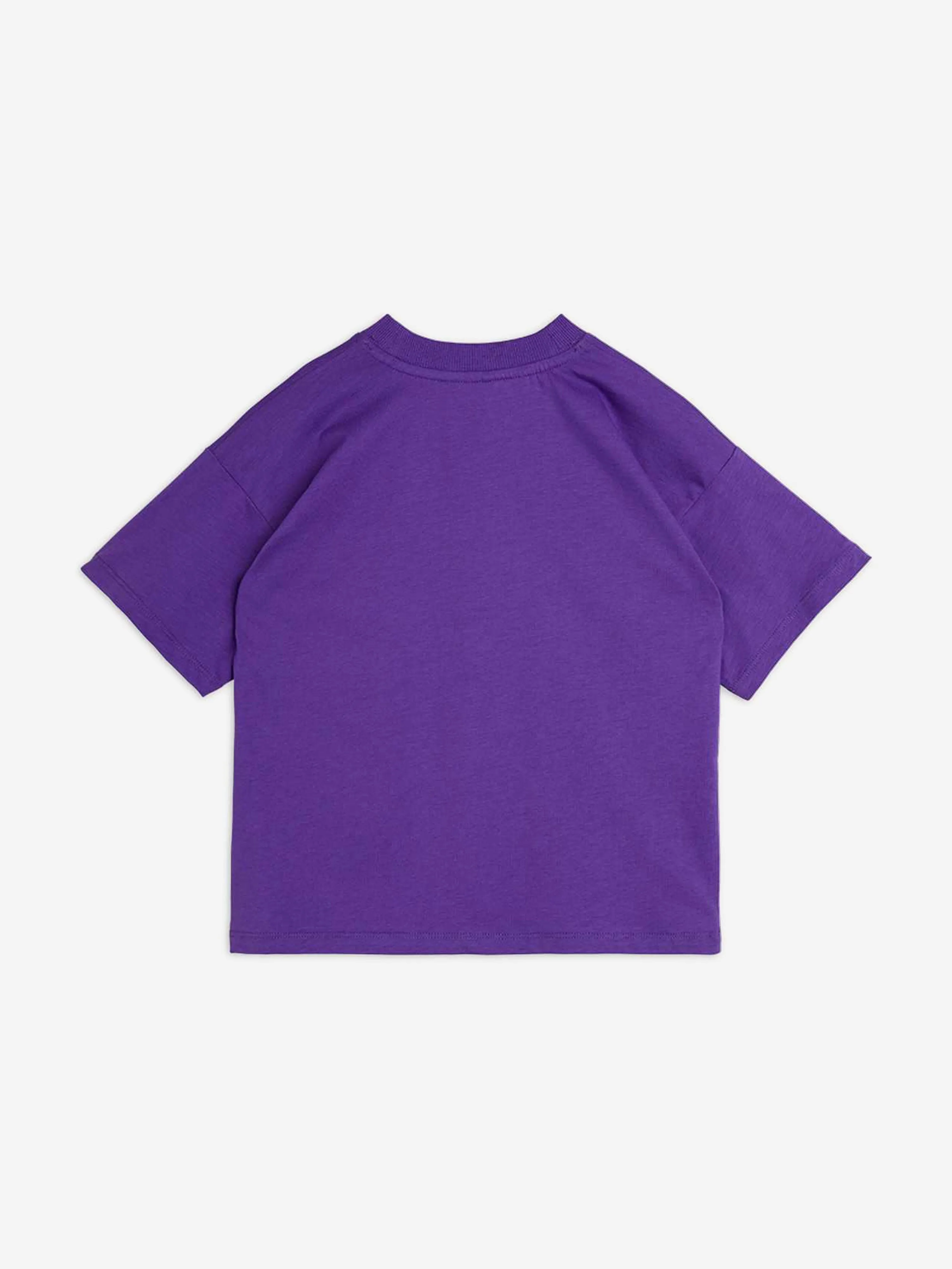 Sonntags-T-Shirt für Mädchen in Lila