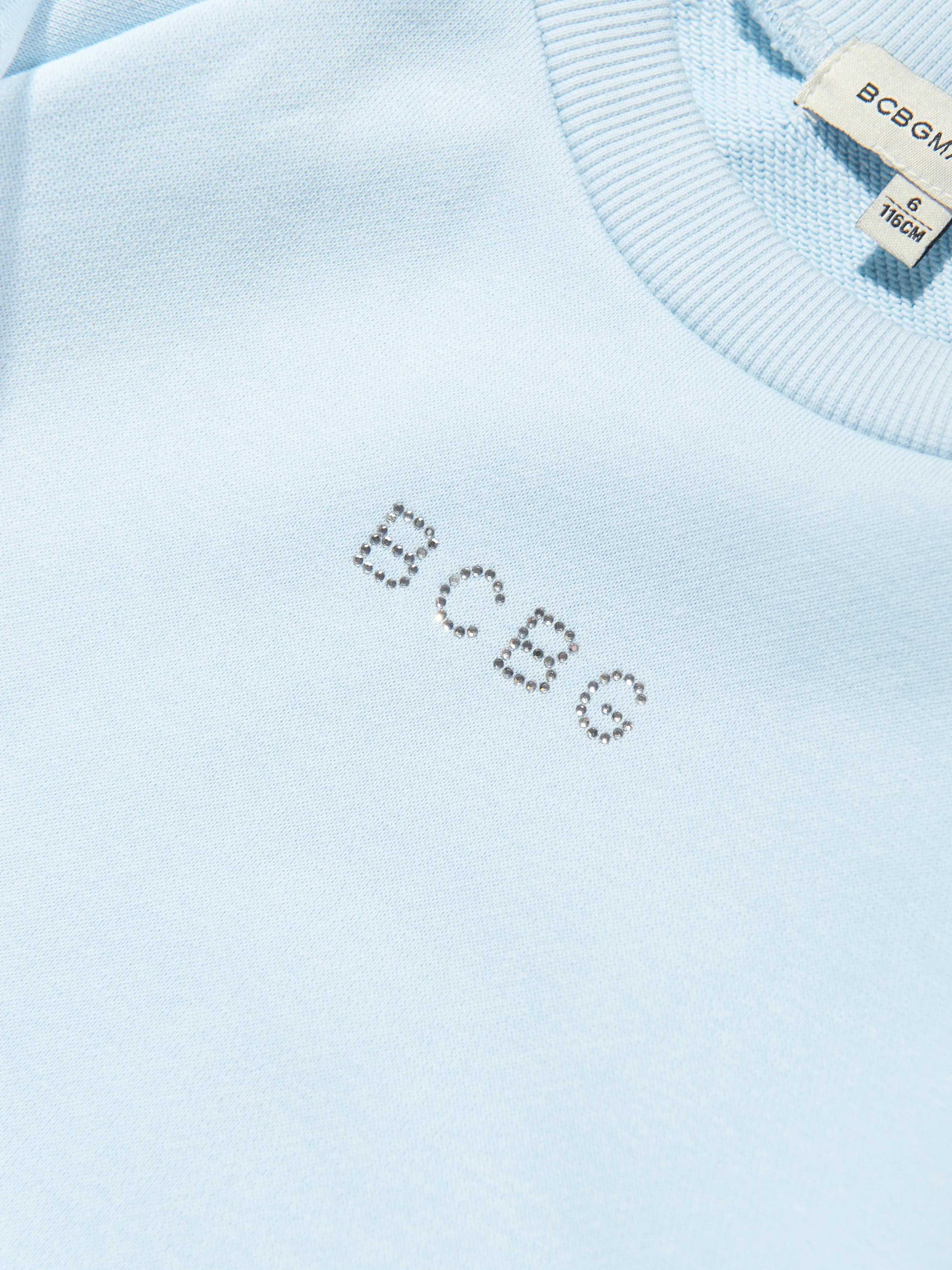 Mädchen Sweatshirt in Blau