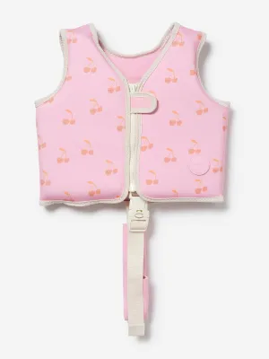 Mädchen Schwimmweste Cotton Candy Kirsche in Rosa