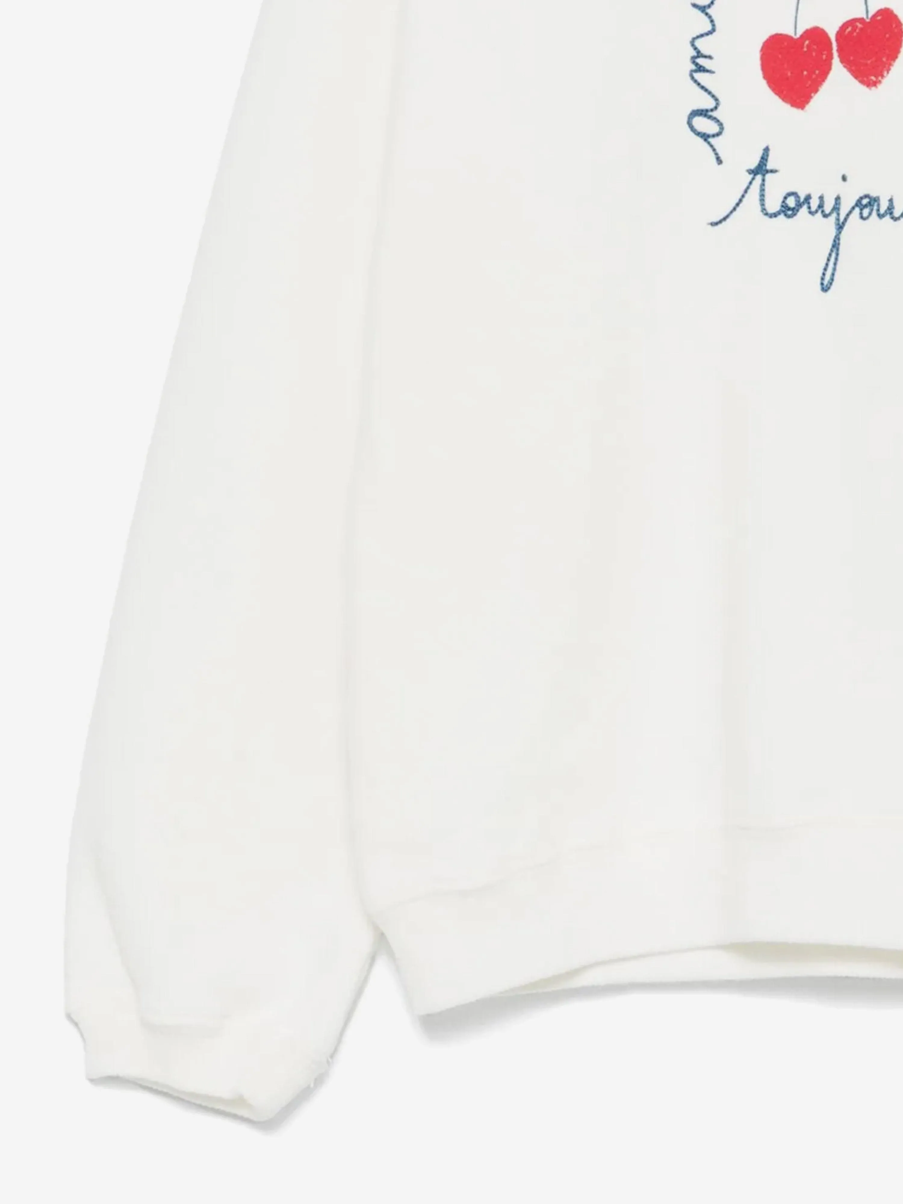 Mädchen Tayla Sweatshirt in Elfenbein