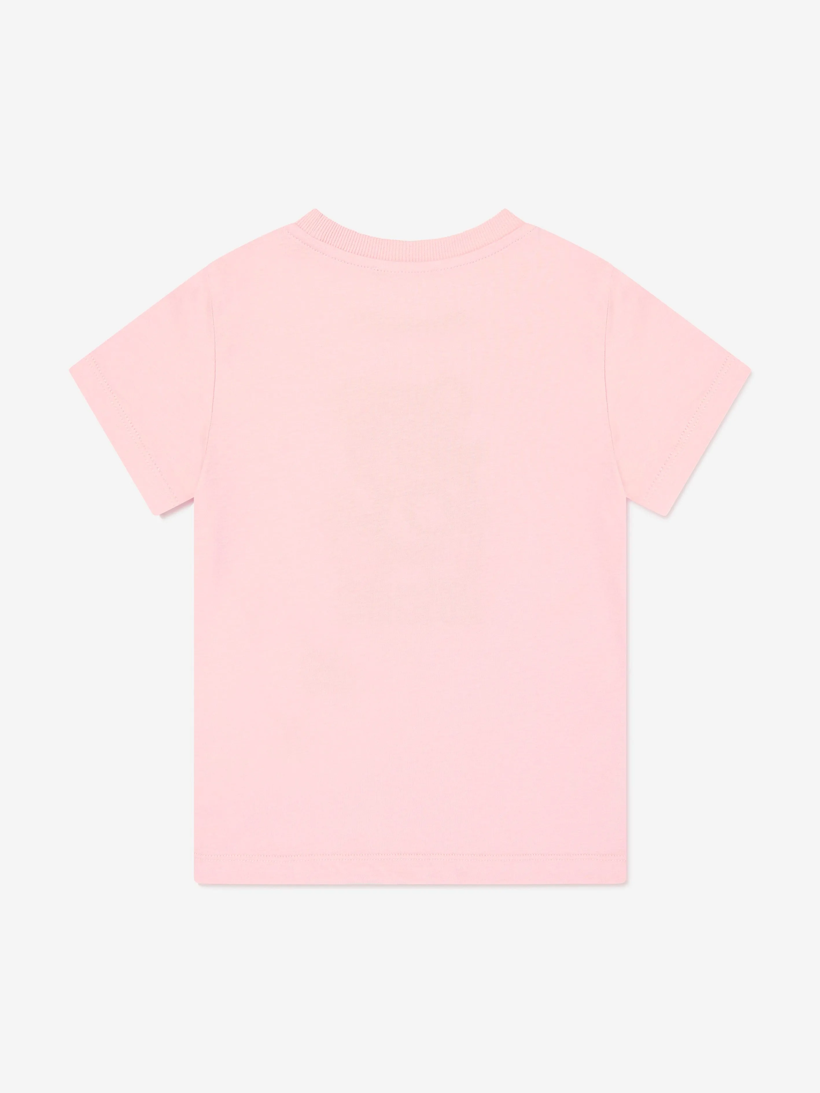 Mädchen Teddybär Logo T-Shirt in Rosa