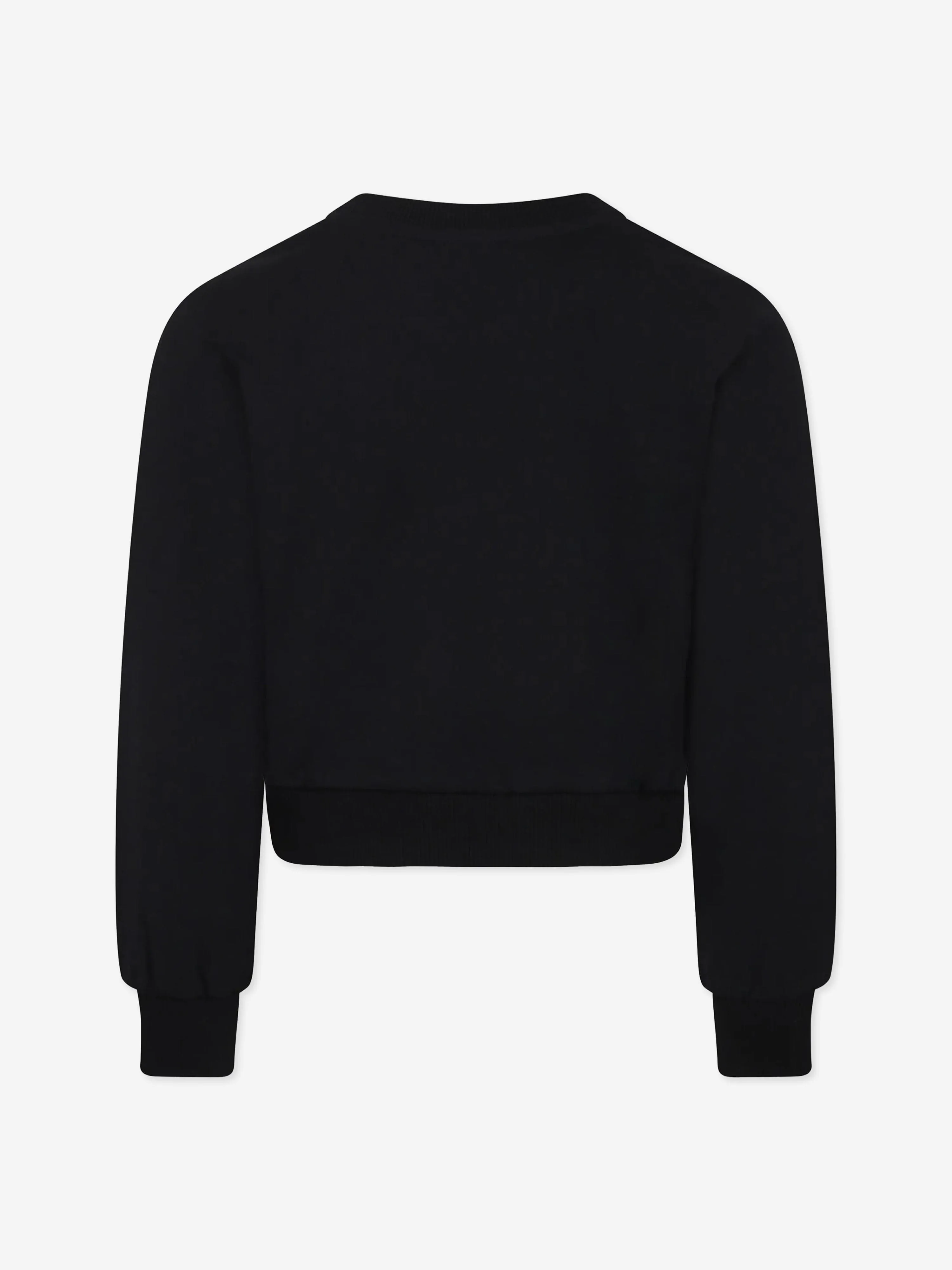Mädchen Teddybär Pullover in Schwarz