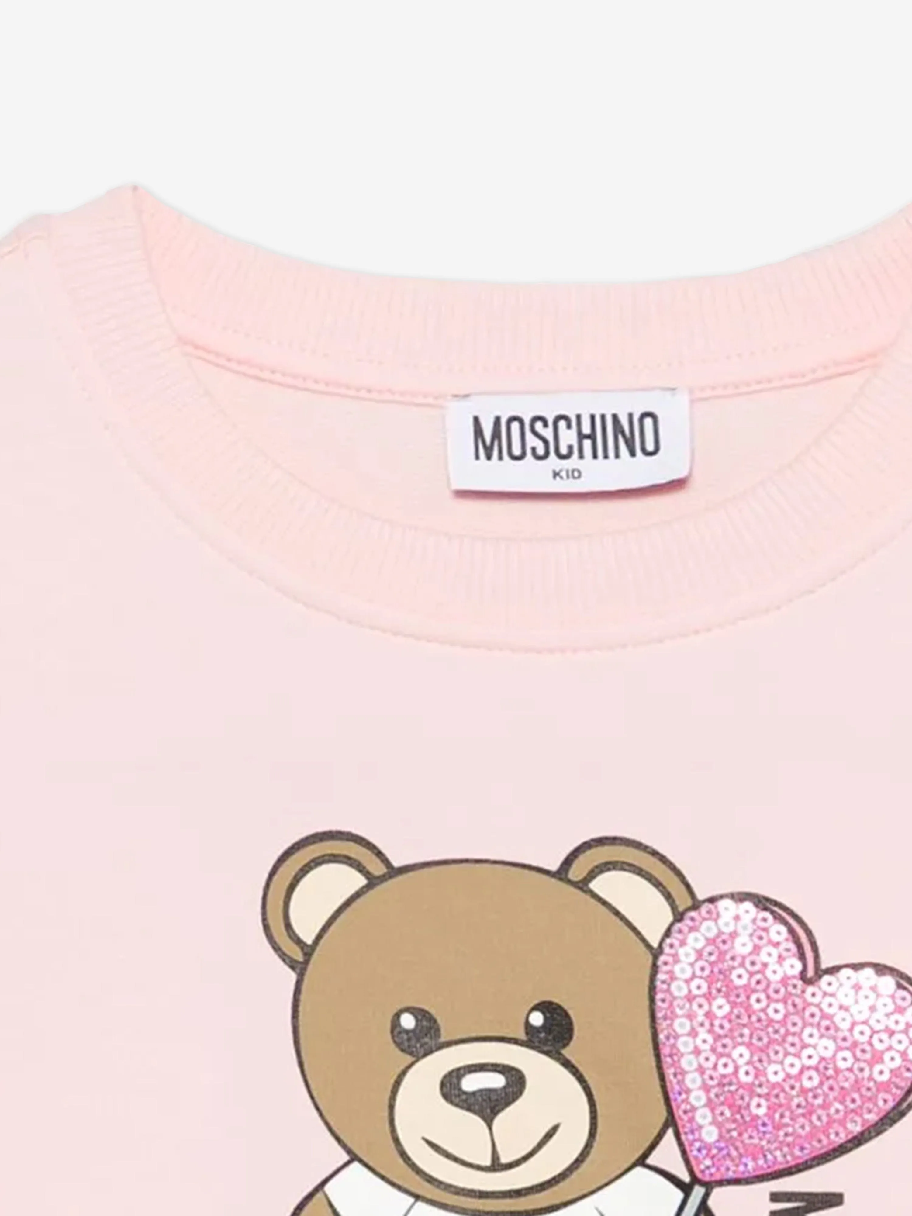 Mädchen Teddybär Pullover in Rosa