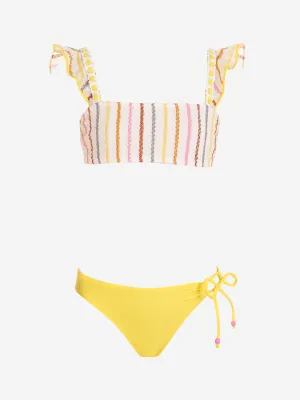 Mädchen Thelma Bikini in Gelb