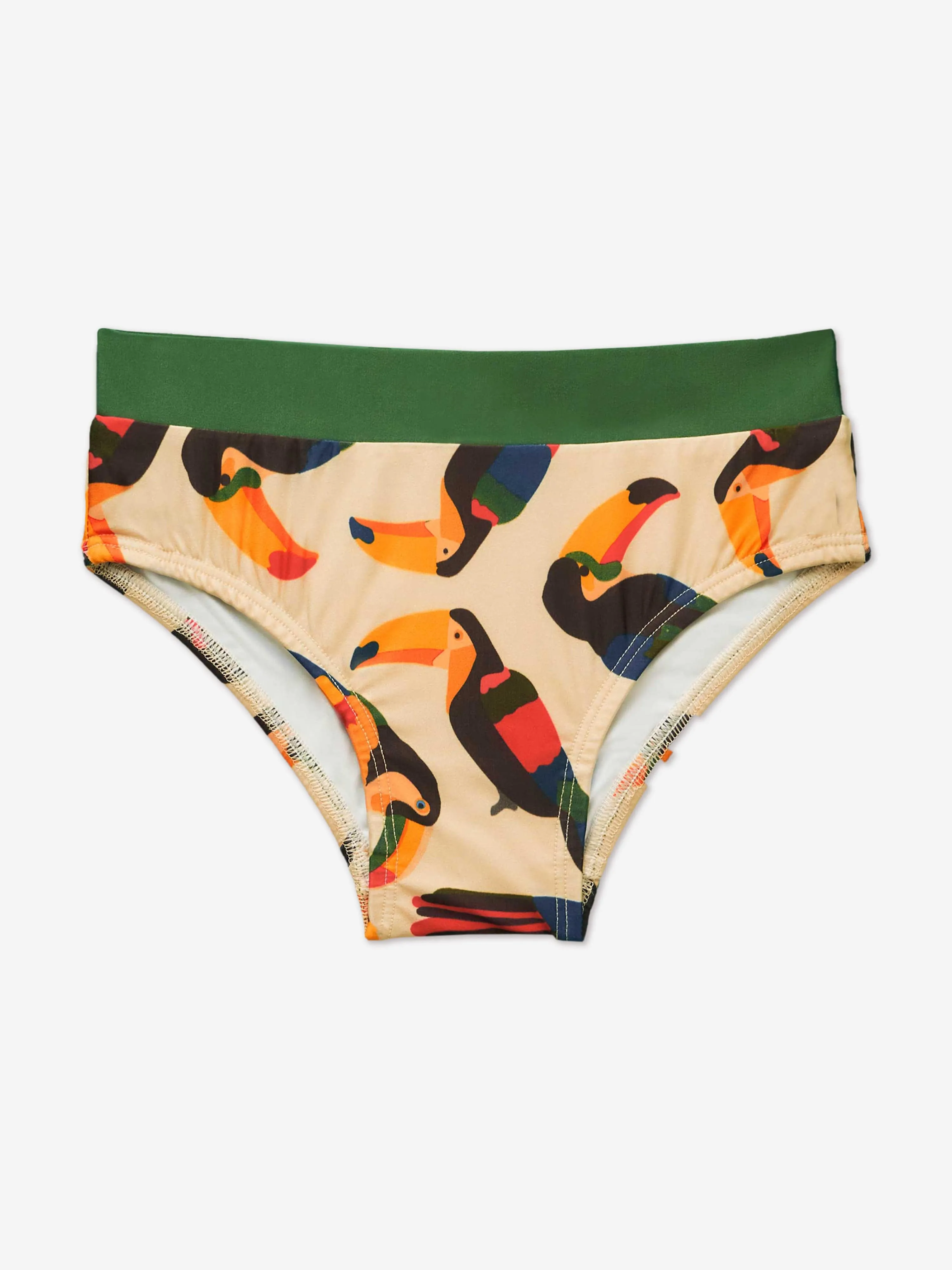 Mädchen Toucan Bikini in Beige