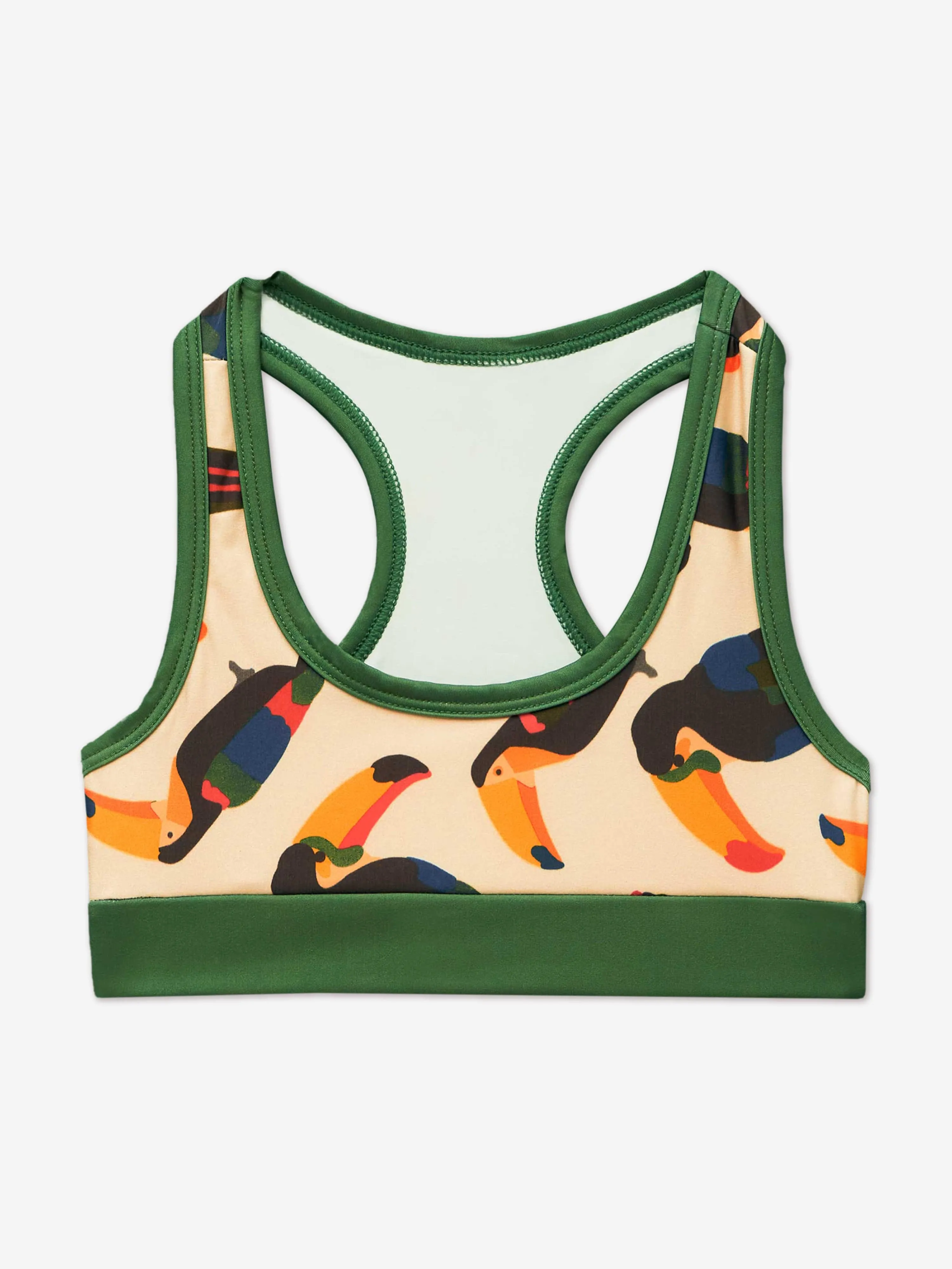 Mädchen Toucan Bikini in Beige