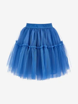 Mädchen Tüll-Tutu-Rock in Blau