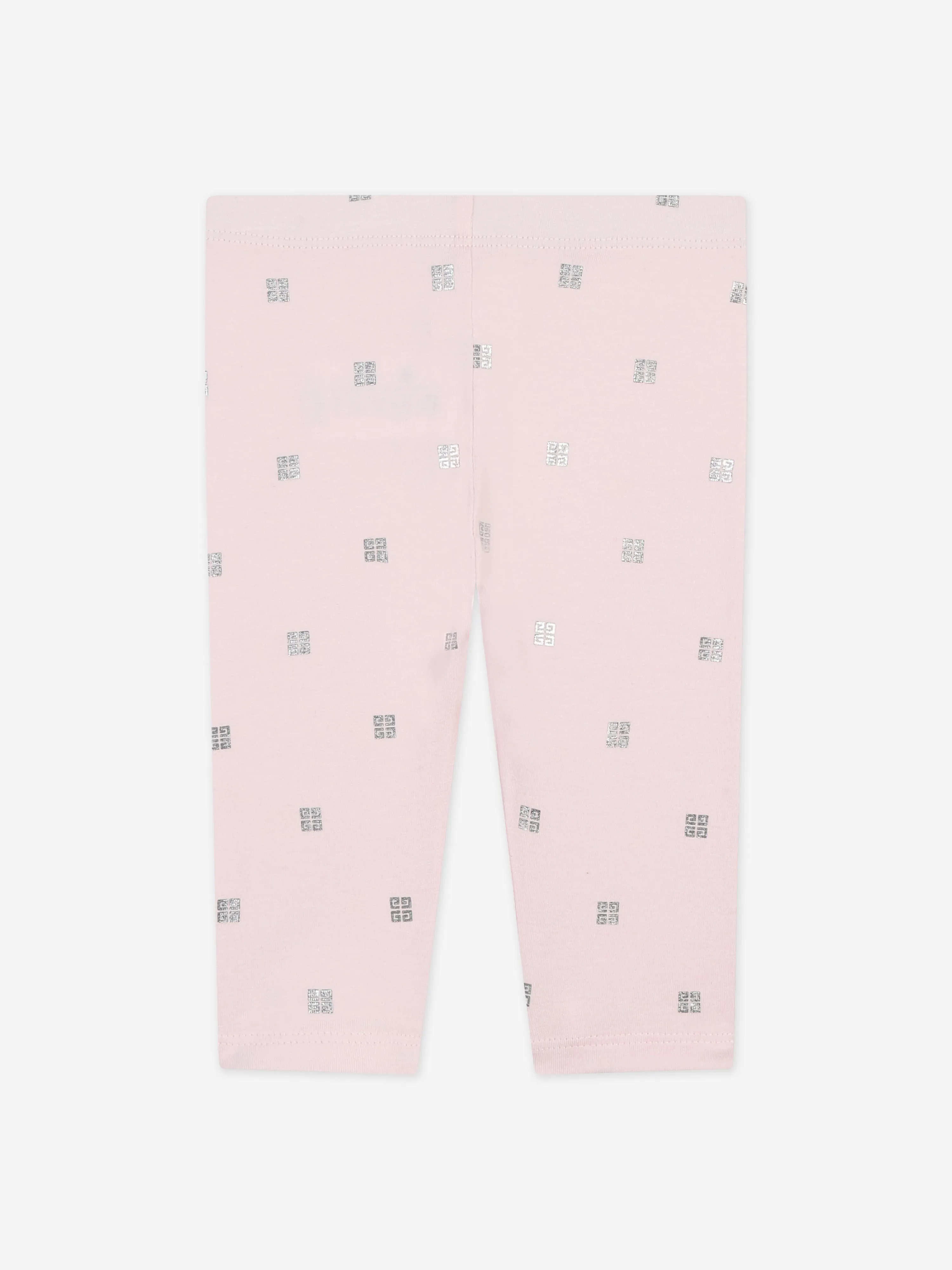 Givenchy Baby Girls 4G Logo Leggings in Rosa