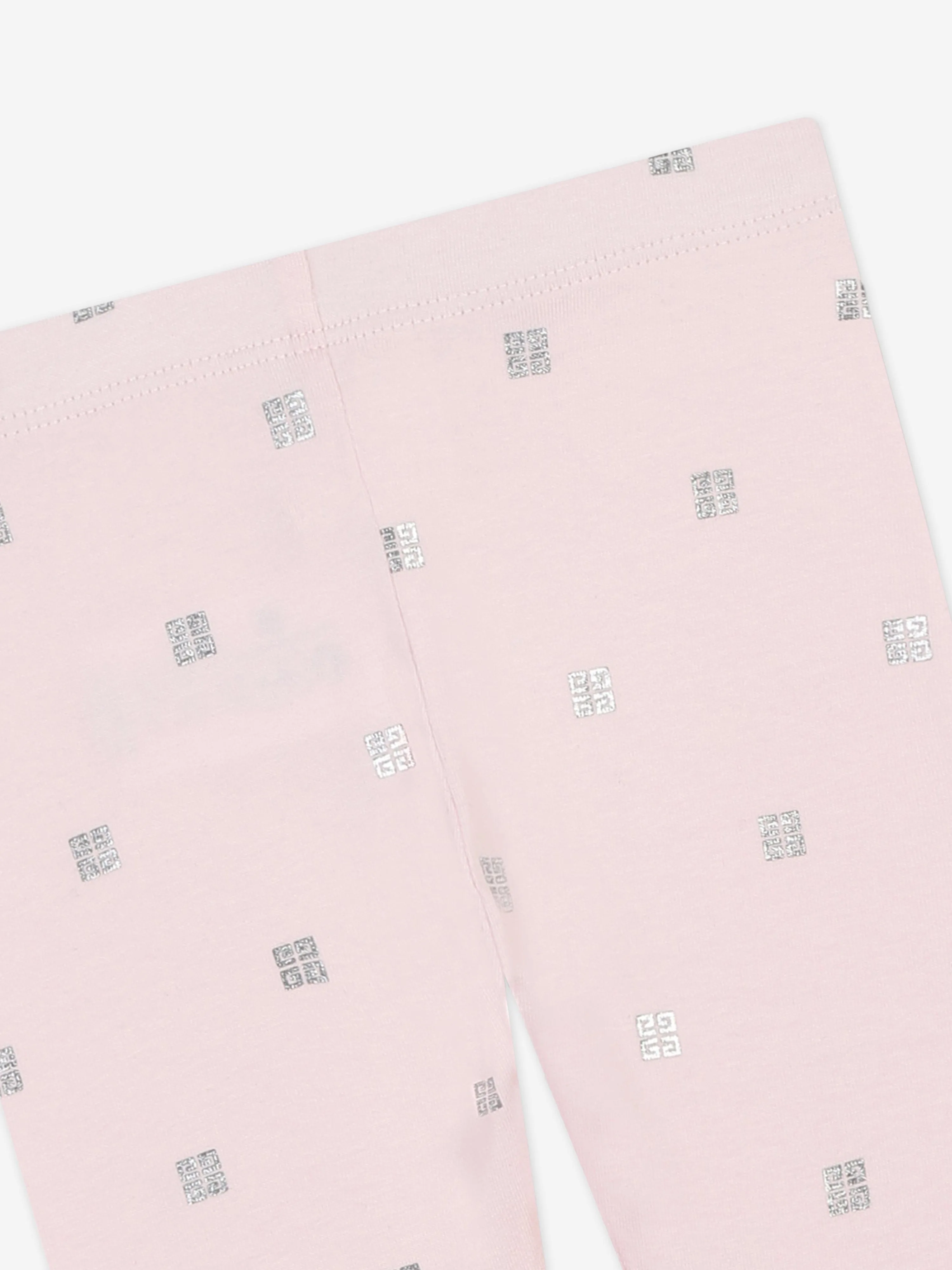 Givenchy Baby Girls 4G Logo Leggings in Rosa